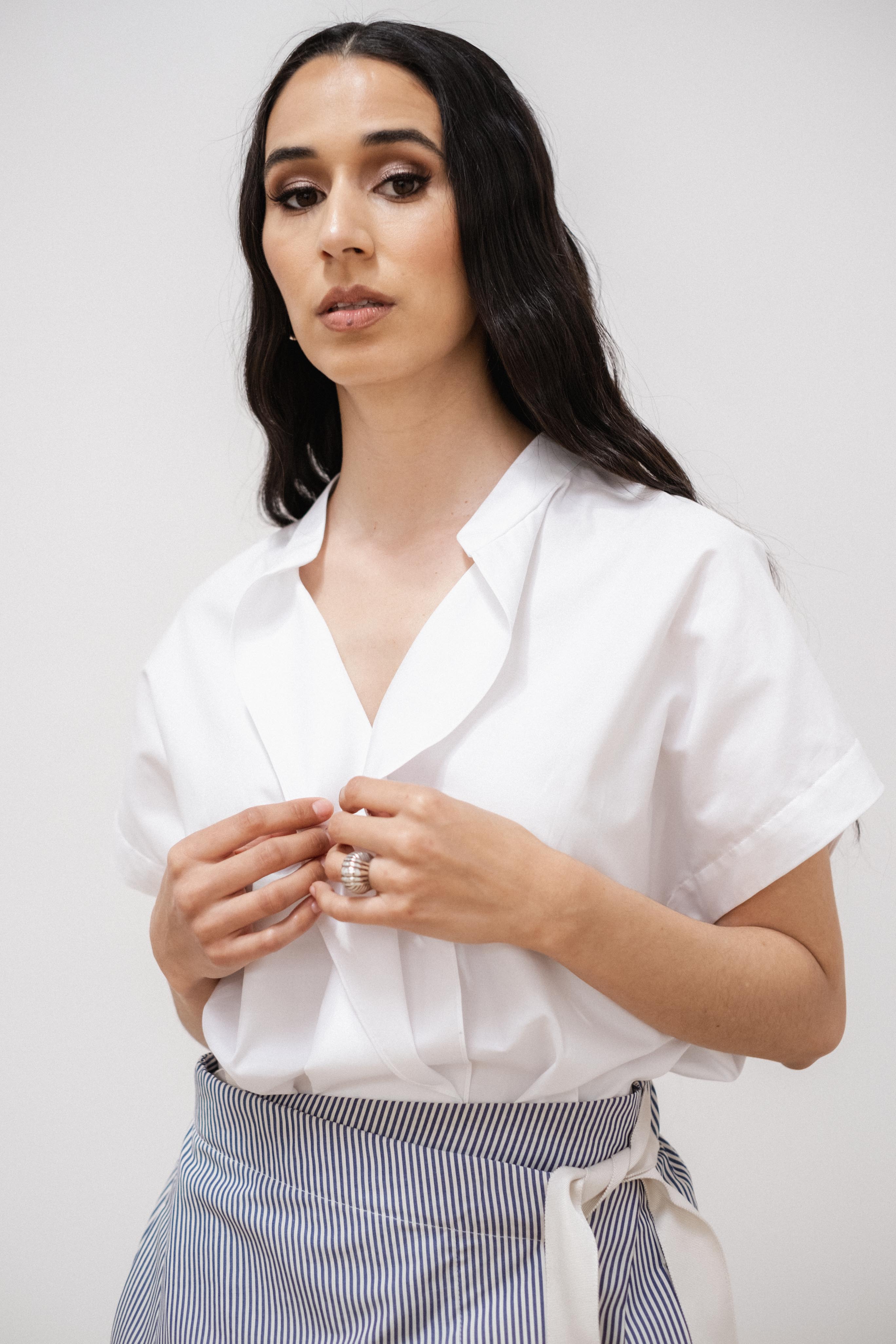 ZERO + MARIA CORNEJO Fin Gaban Shirt