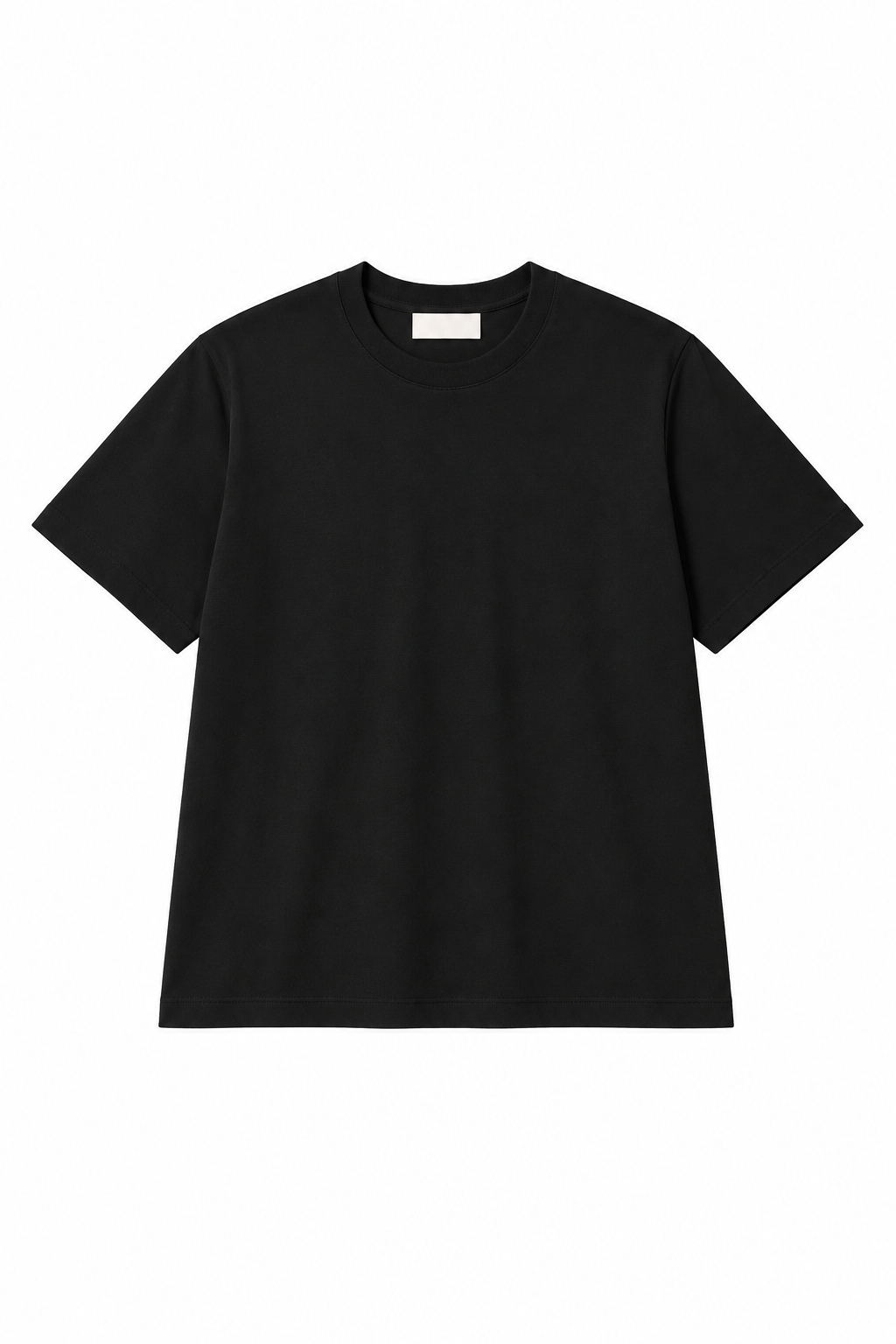 The Crepe T-Shirt - Black