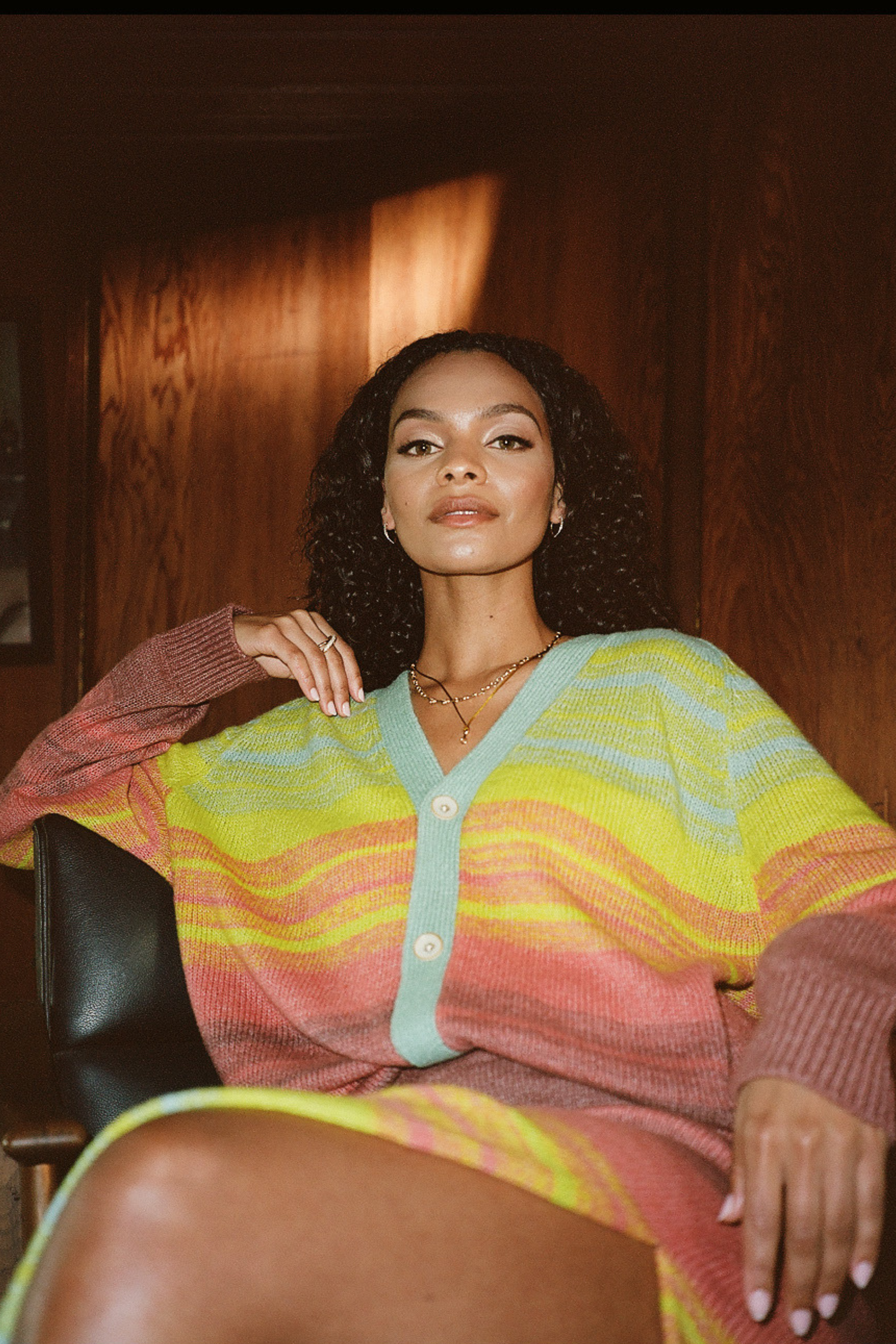 TES Nimbus Ombre Cardigan