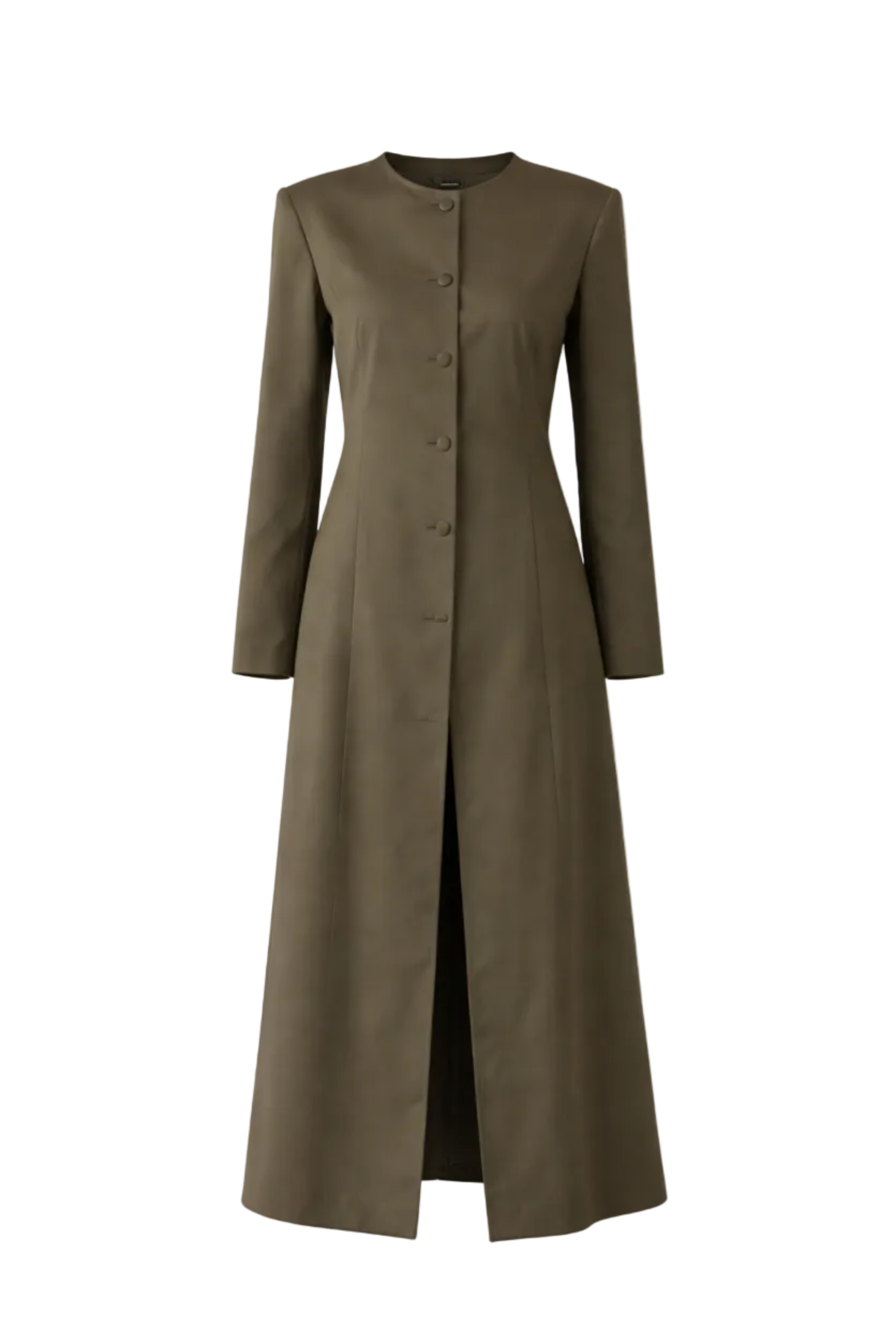 Summer Wool Long Cardigan coat