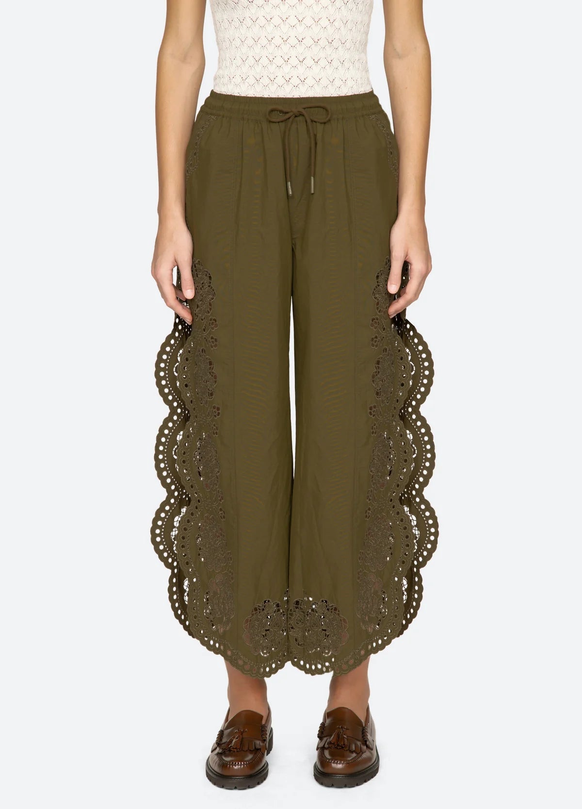 Vittora Eyelet Pant