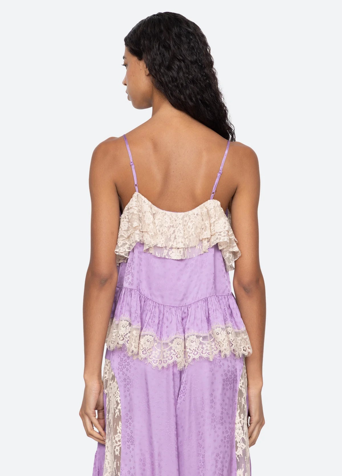 Ethel Solid Camisole Top in Lilac
