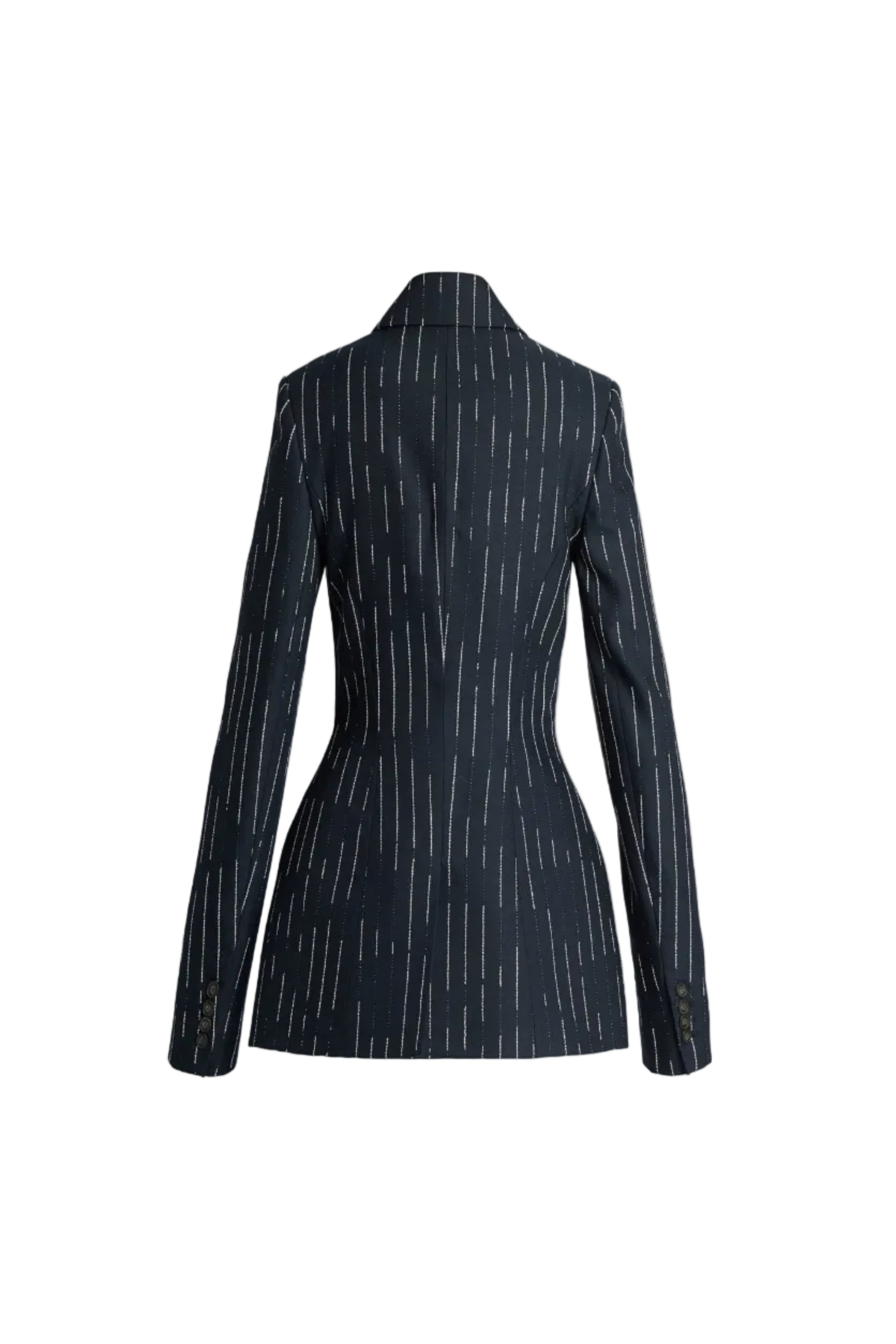 STRIPE TAILORING FITTED BLAZER