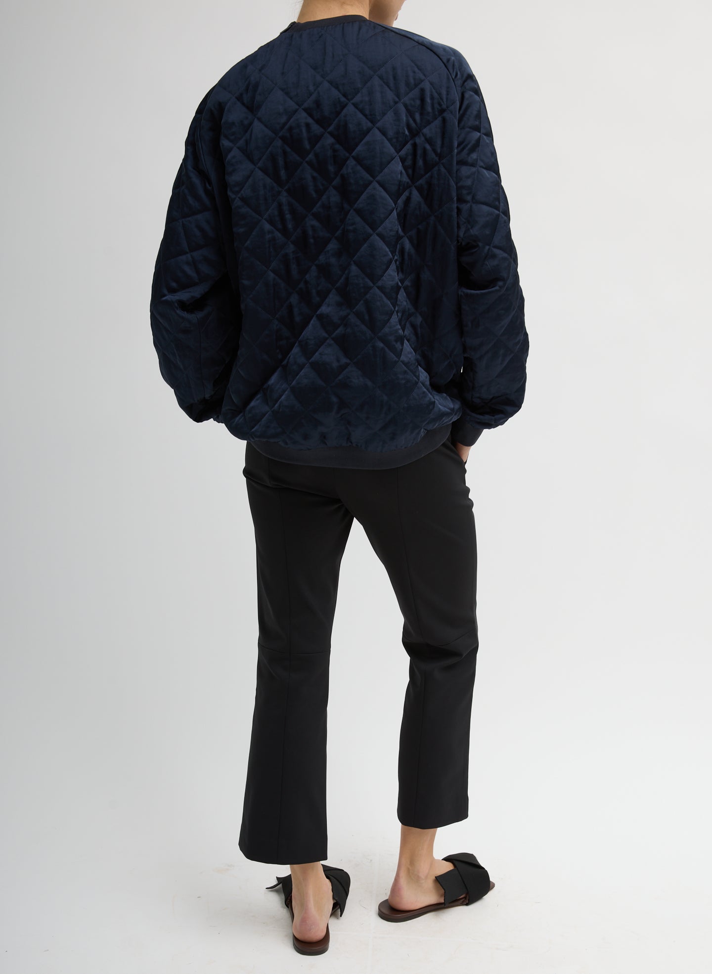 COZY QUILTING SWEATSHIRT