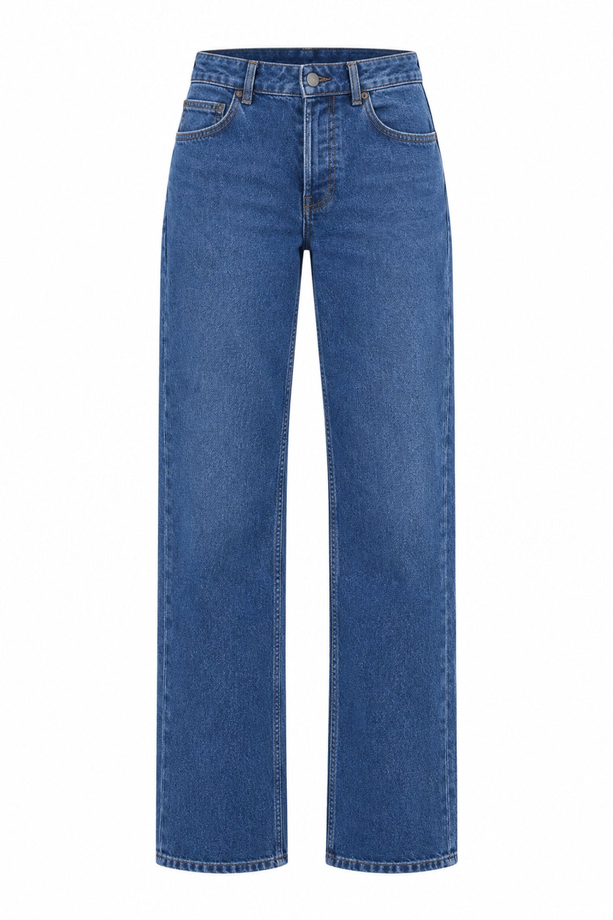 Teddy Stretch Straight Jean 30 - Stone Blue
