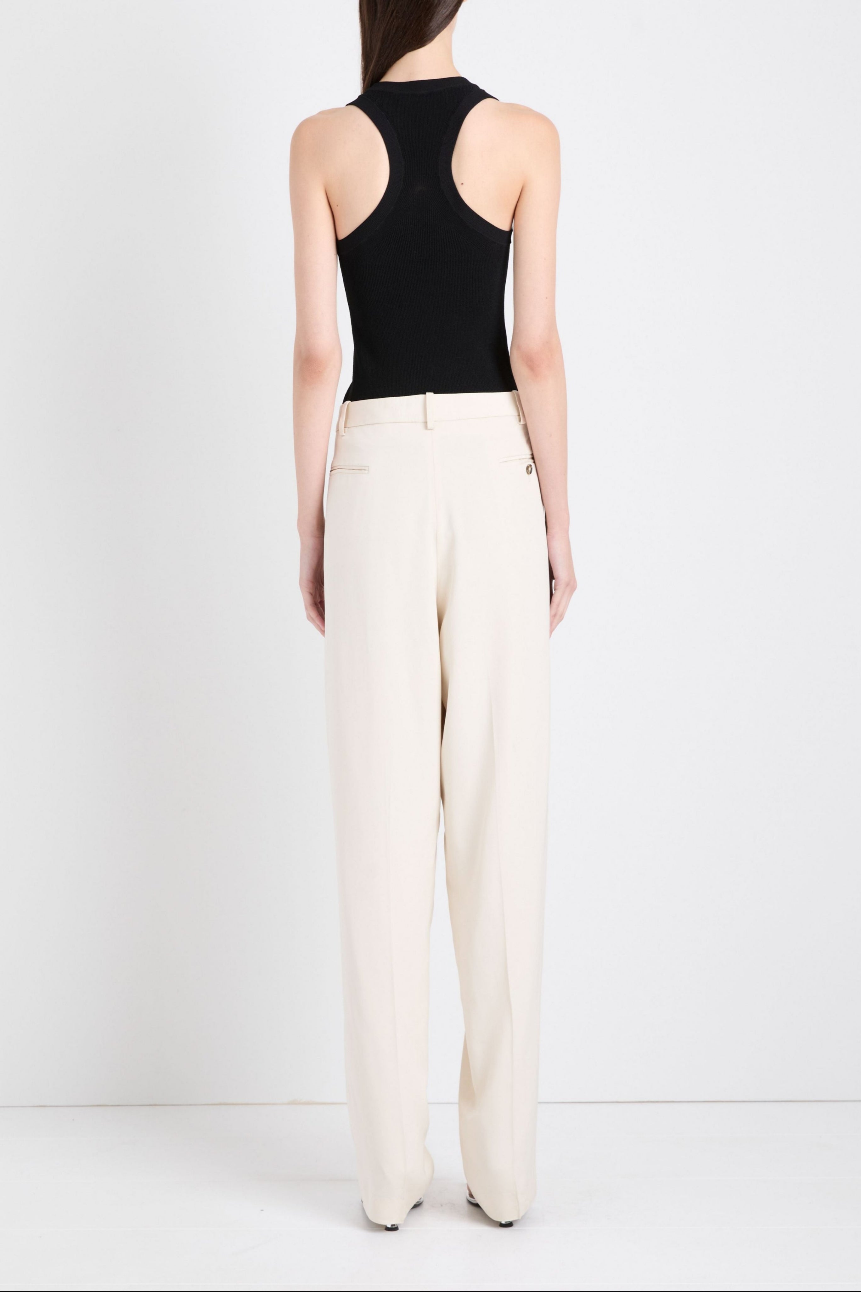 Roberts Tank in Matte Viscose Rib