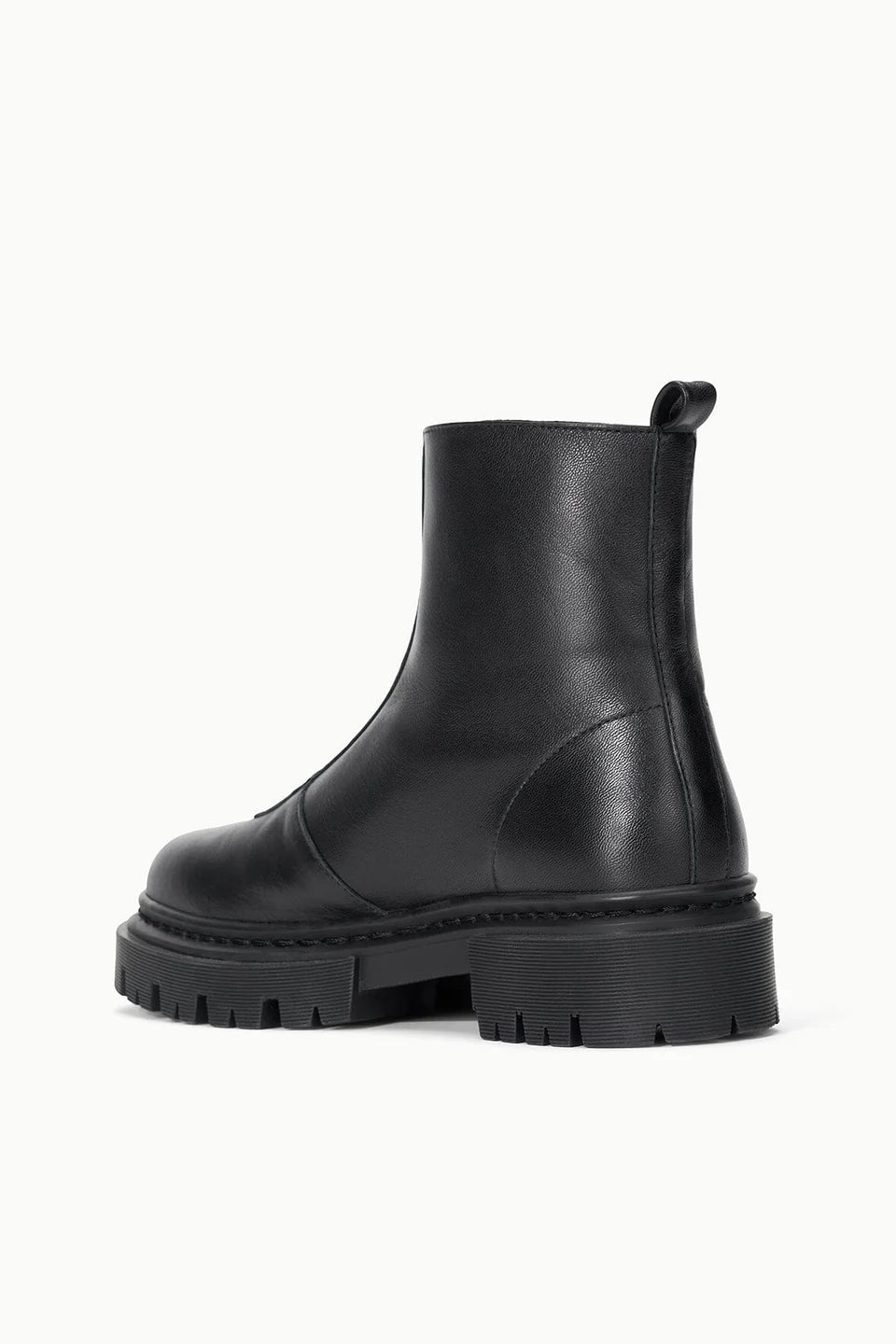 Miles Zip Ankle Boot - Black