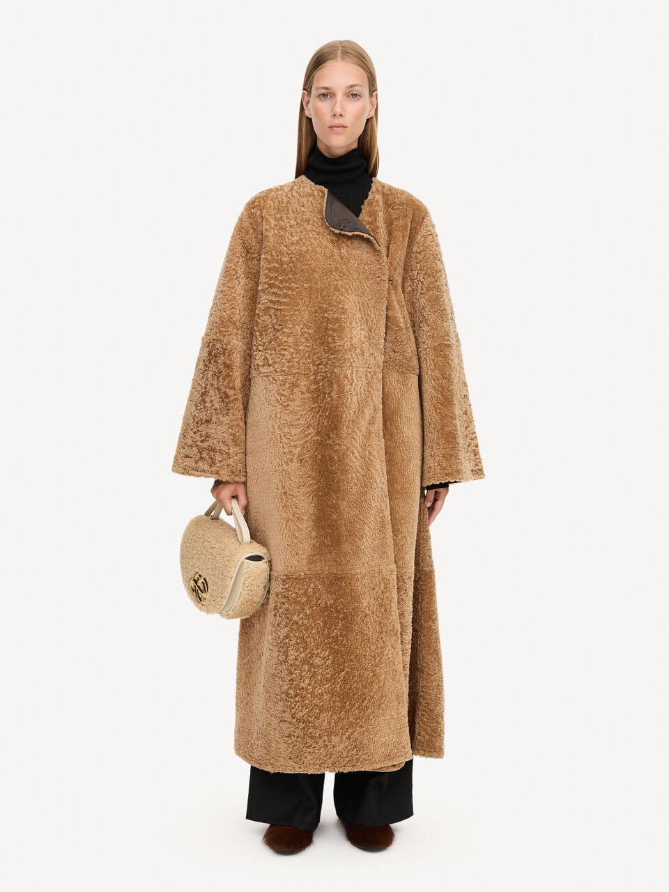 Sandras Reversible Shearling Coat