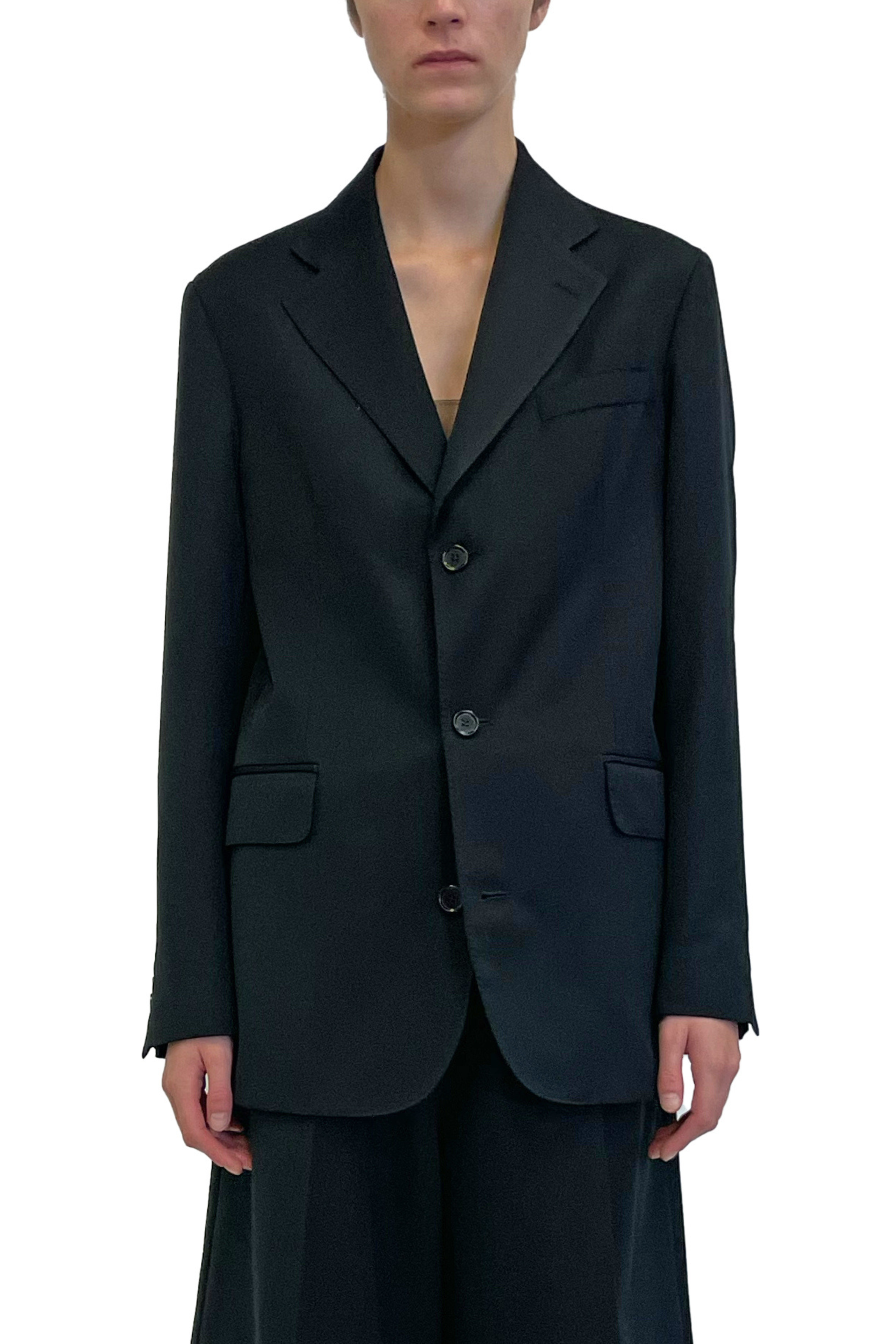 Simone Rocha Back Cut Out Bow Detail Jacket