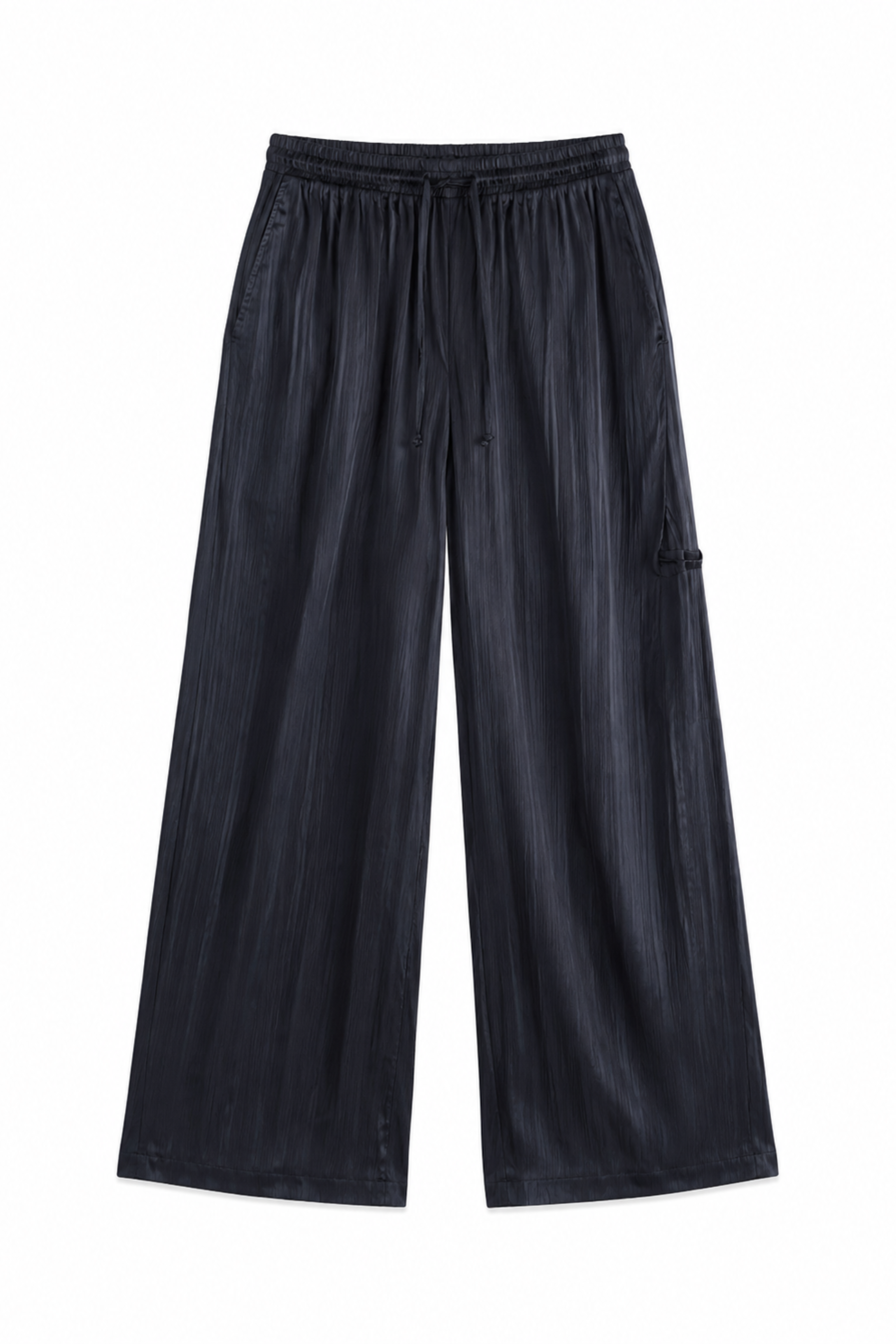 Matte Satin Plisse Winslow Pant