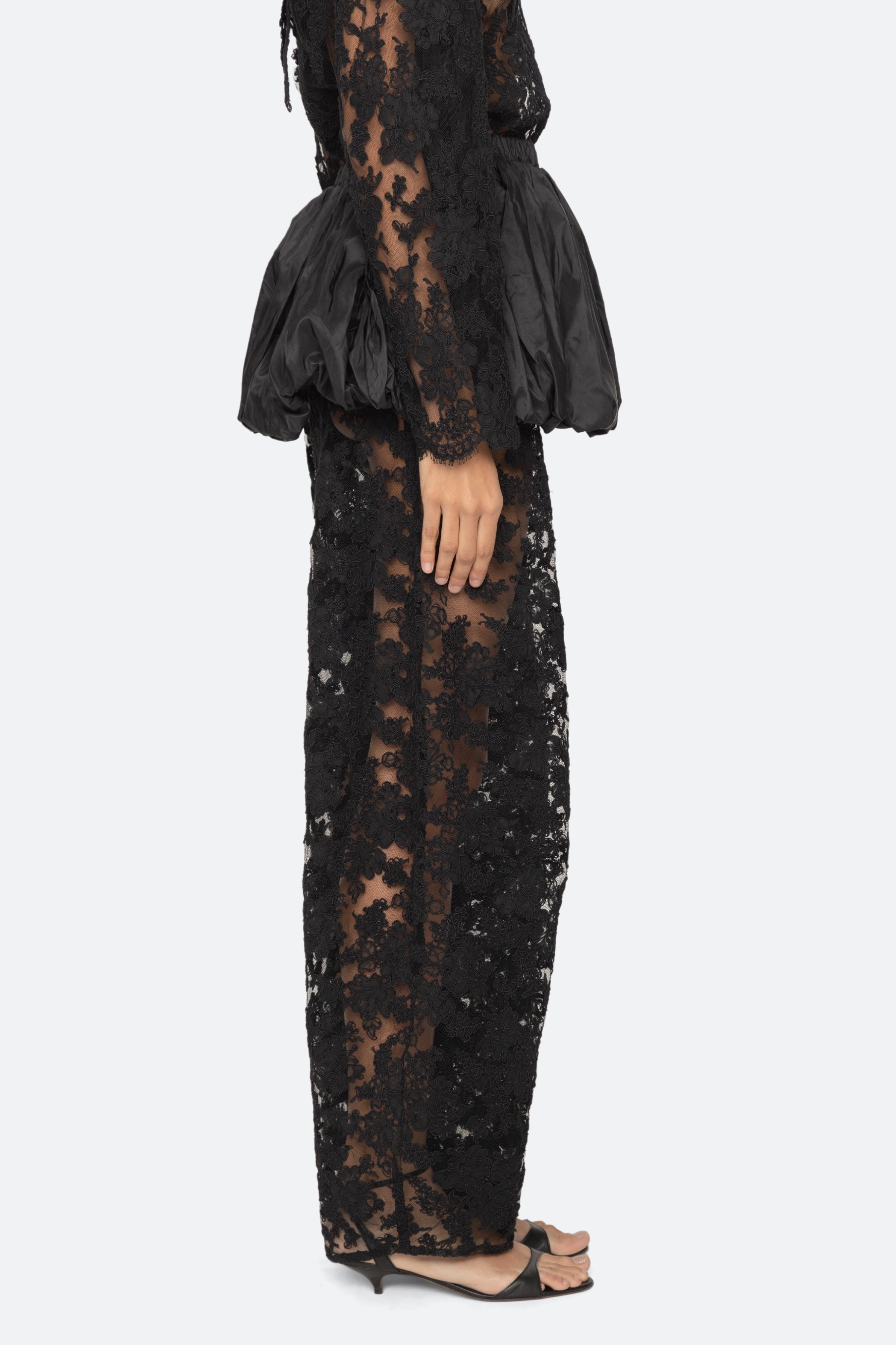 Kirra Lace Pants W/ Bubble Skirt