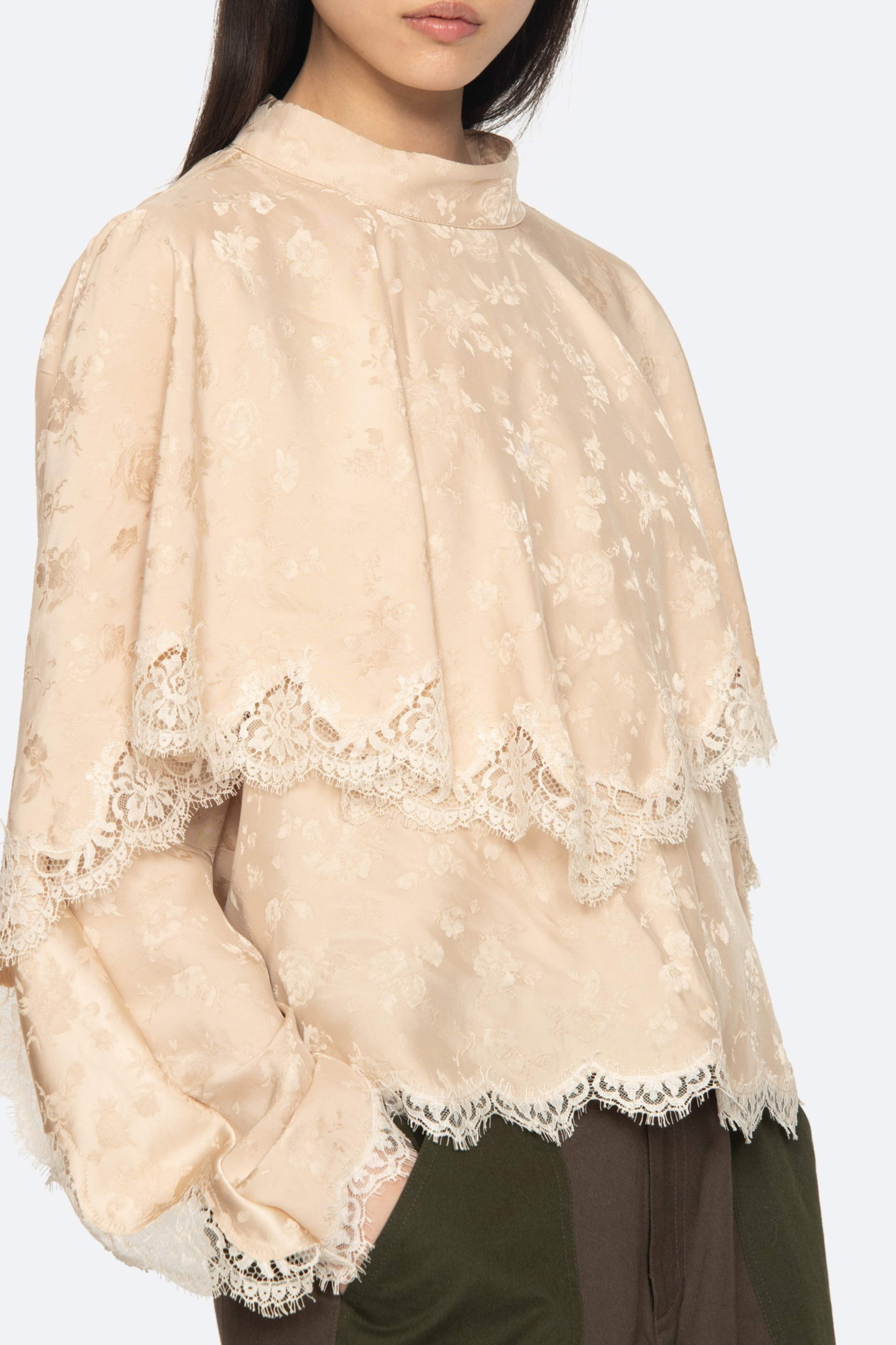 Shay Lace Longsleeve Top