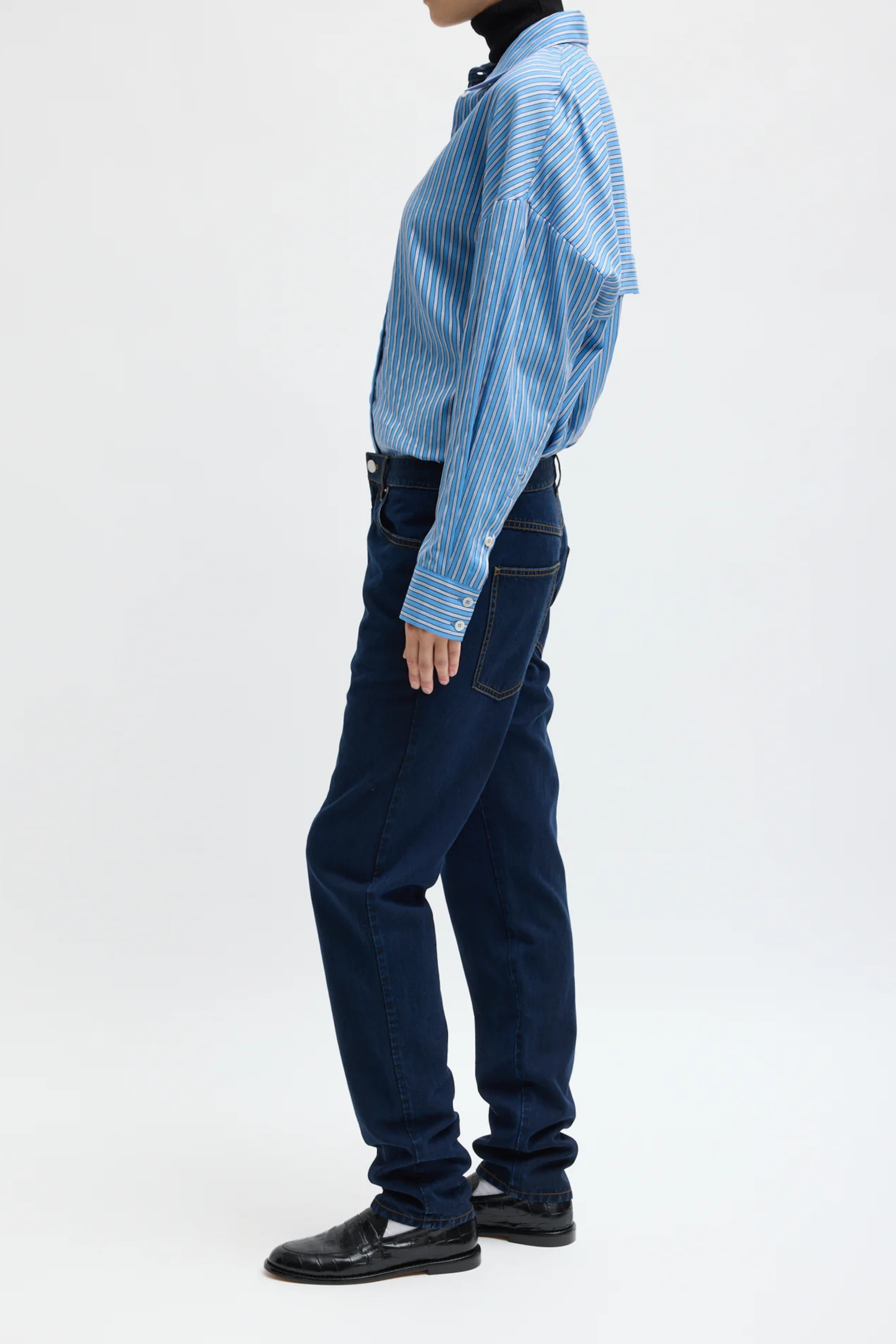 Tencel Cotton Denim Triton Slim Jean - Indigo