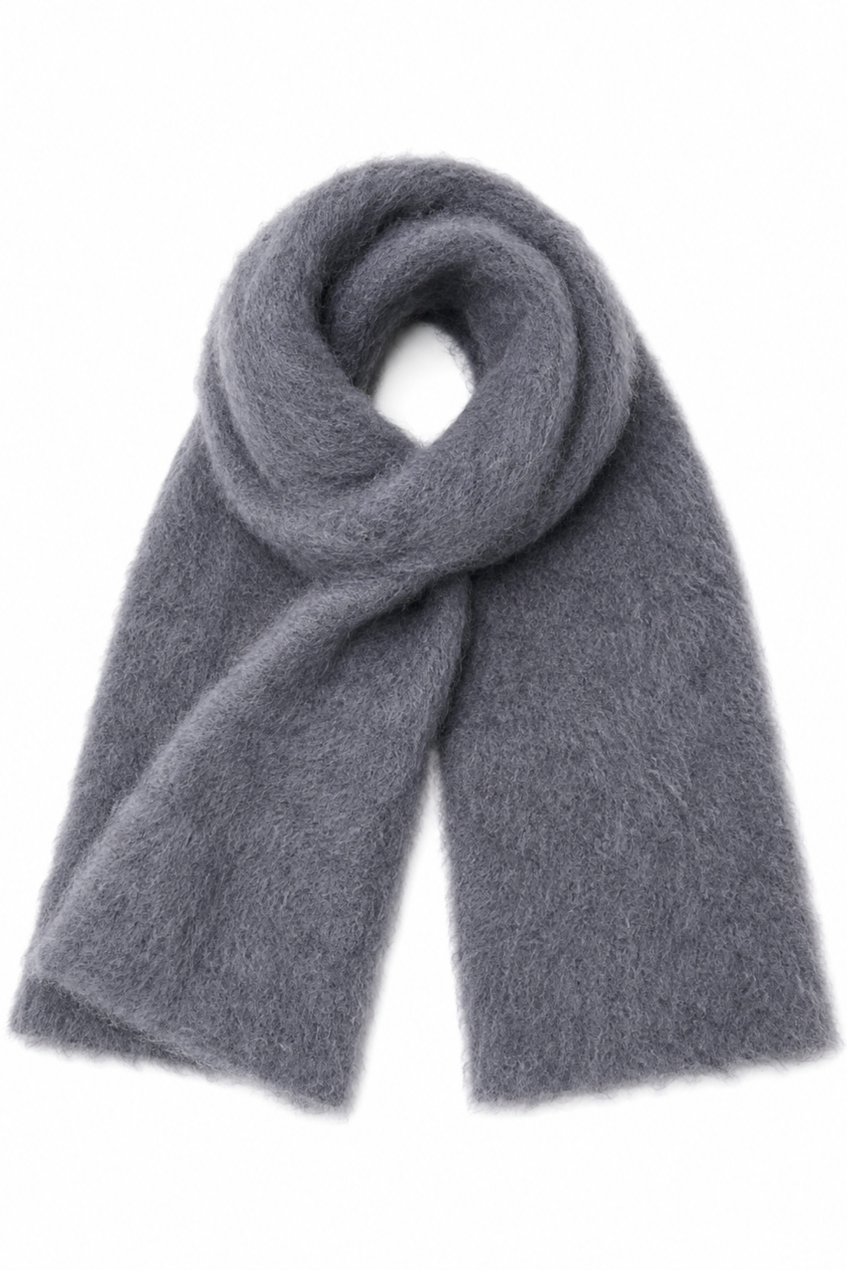 Enoa Brushed Scarf - Graphite