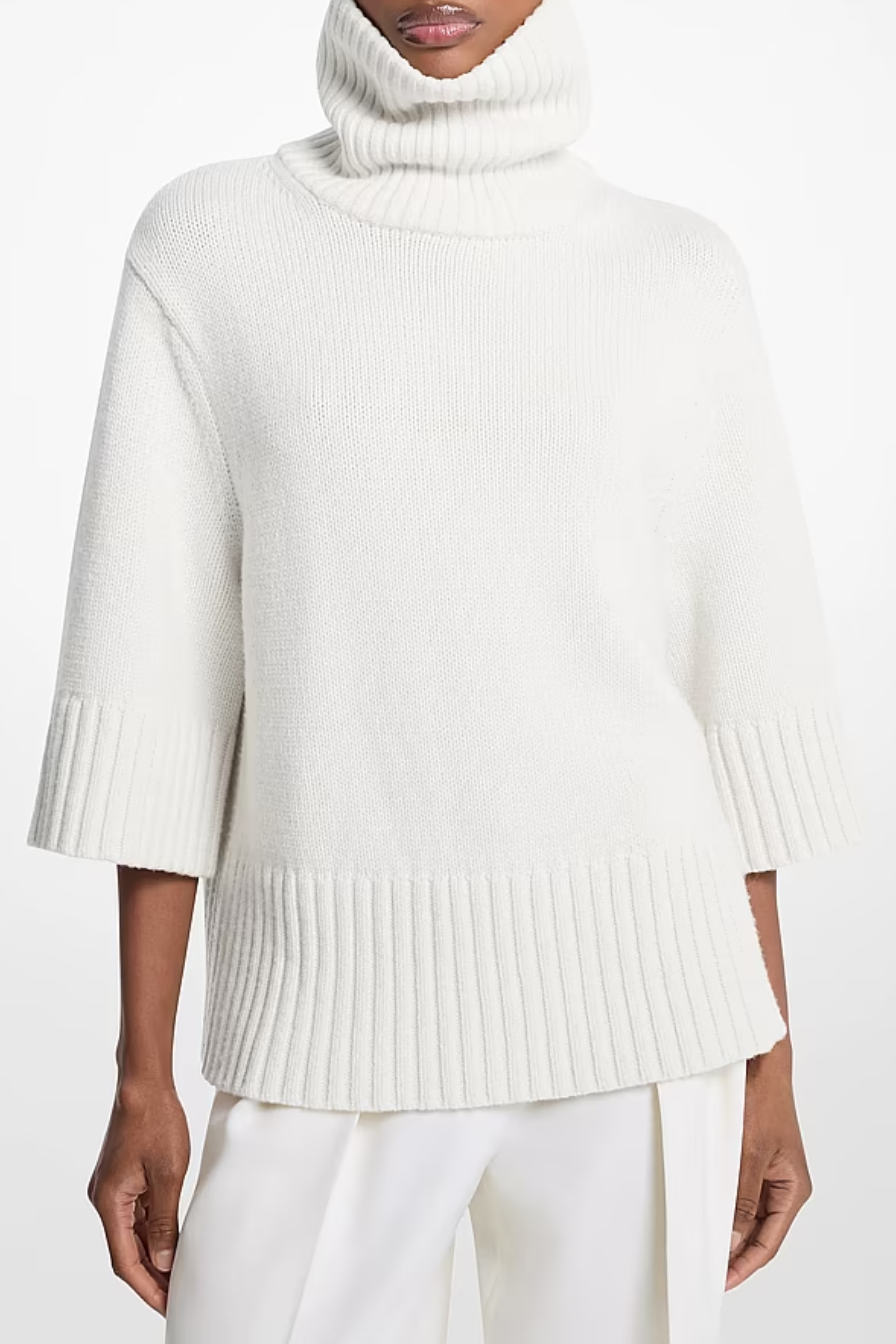 Funnel Neck Tee Pullover