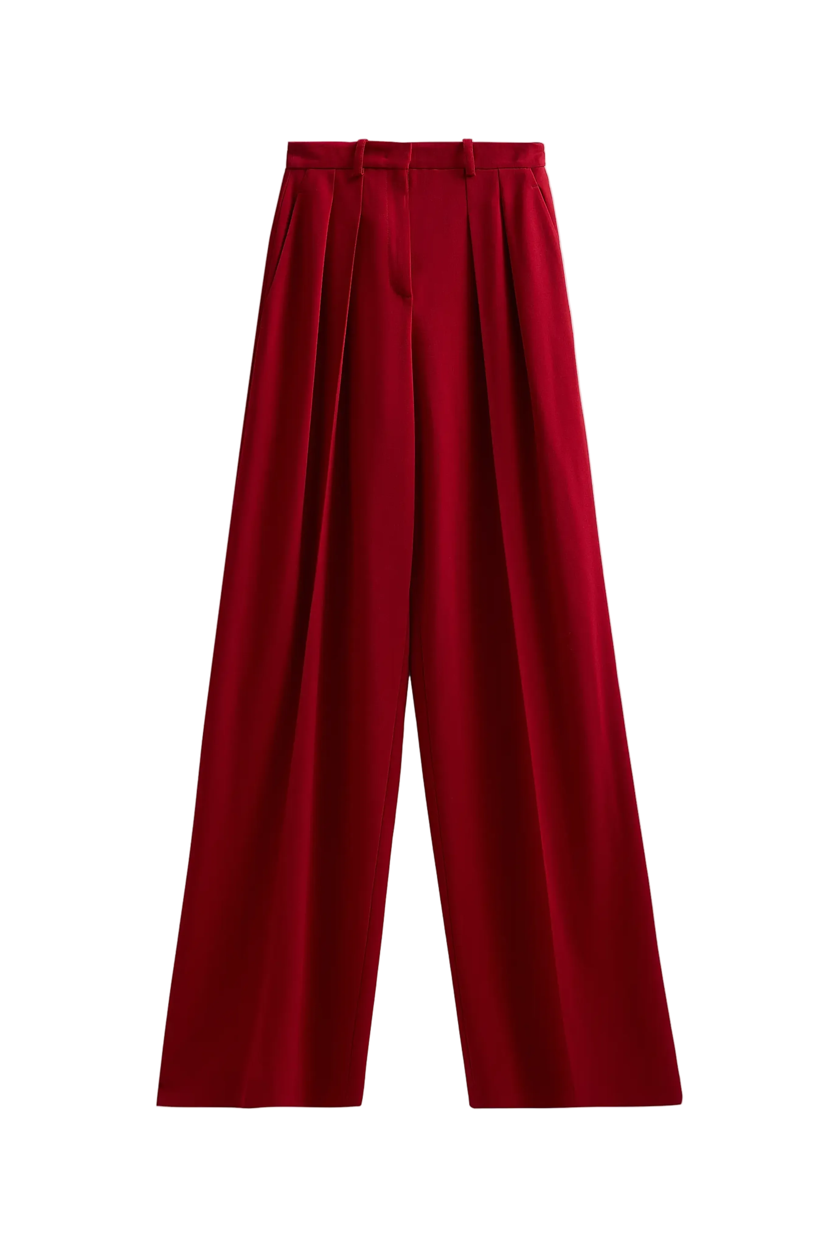 Pleated Slouch Trouser