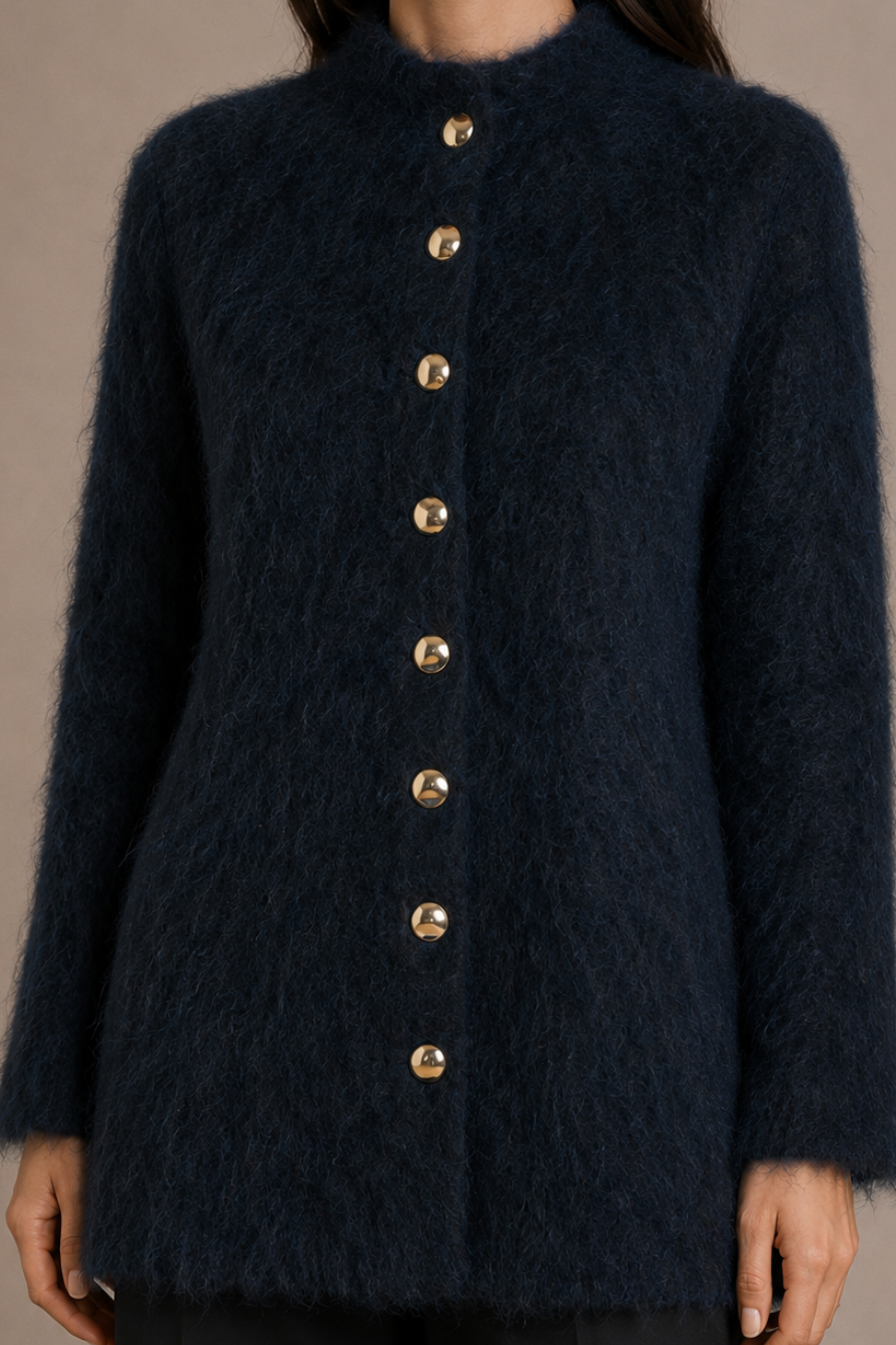 Aniza Cardigan in Brushed Mohair