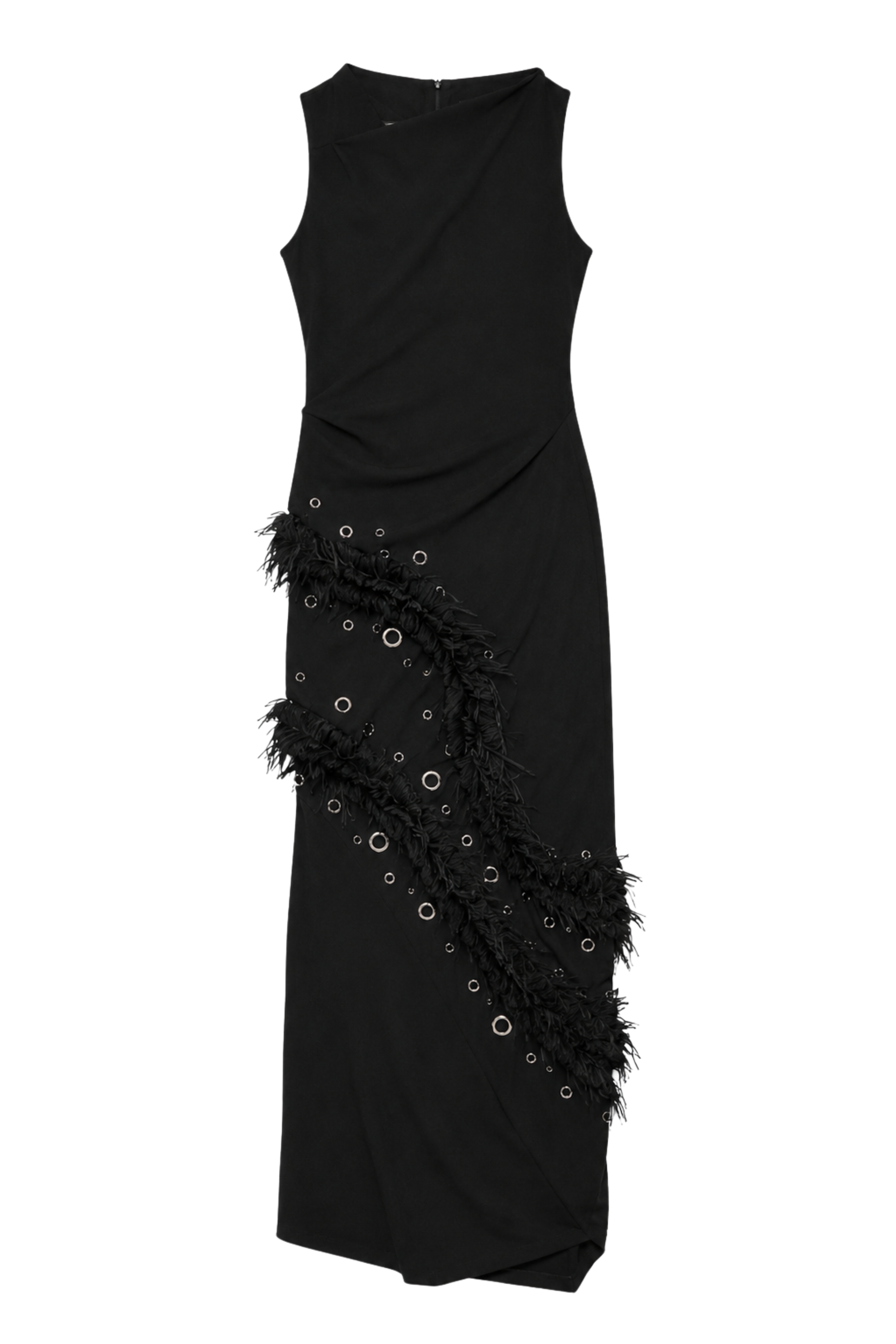Giovanna Dress in Matte Double Crepe
