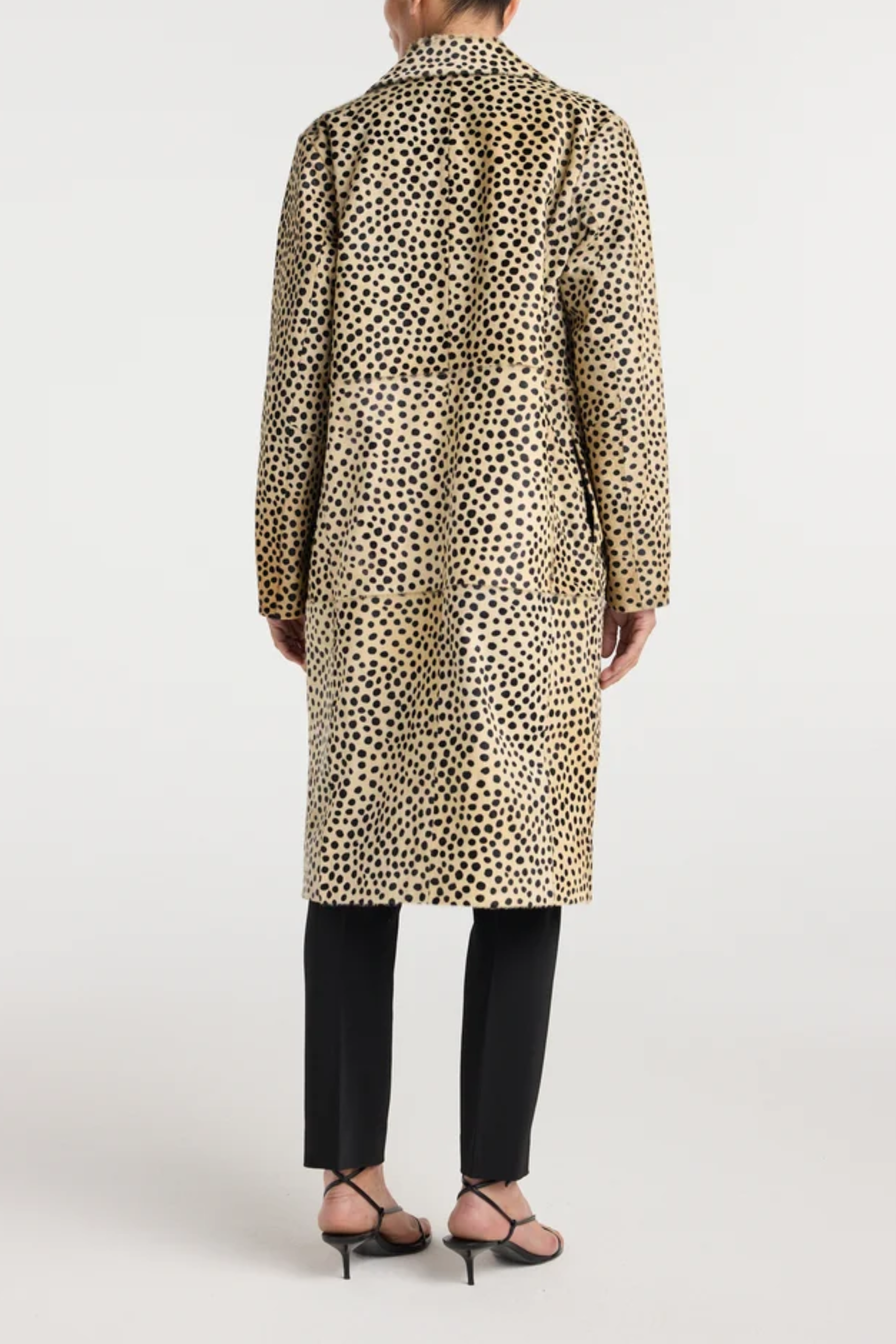Cheetah Pony Hair Coat