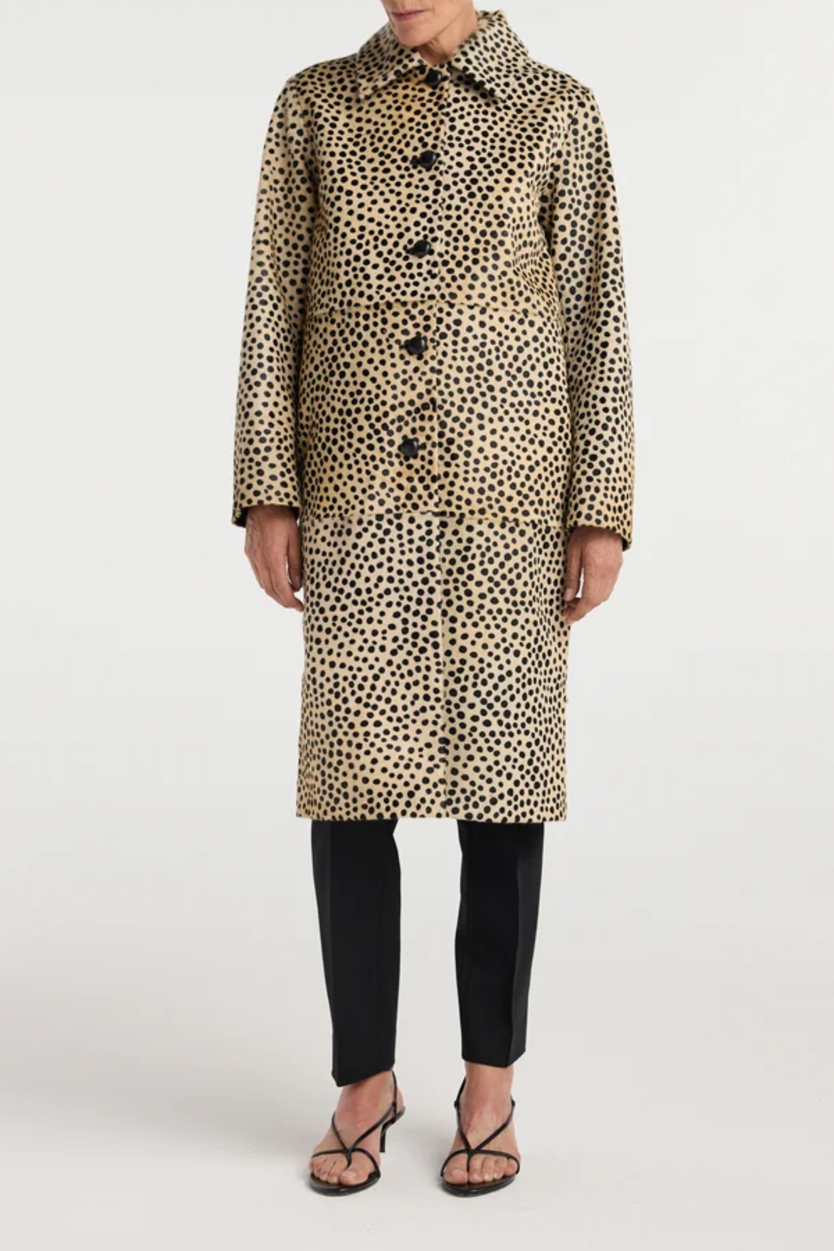 Cheetah Pony Hair Coat