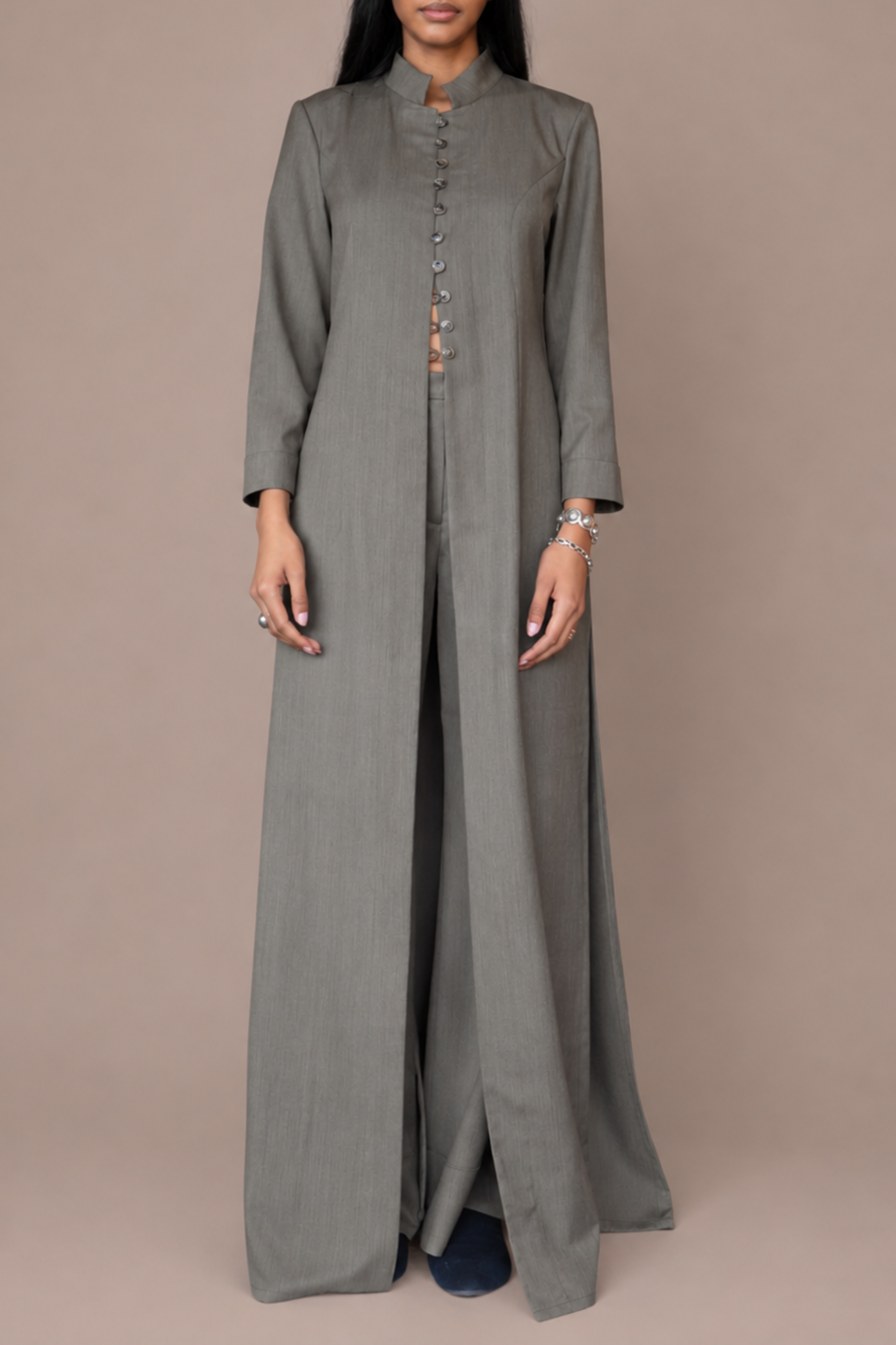 The Stripe Button Duster