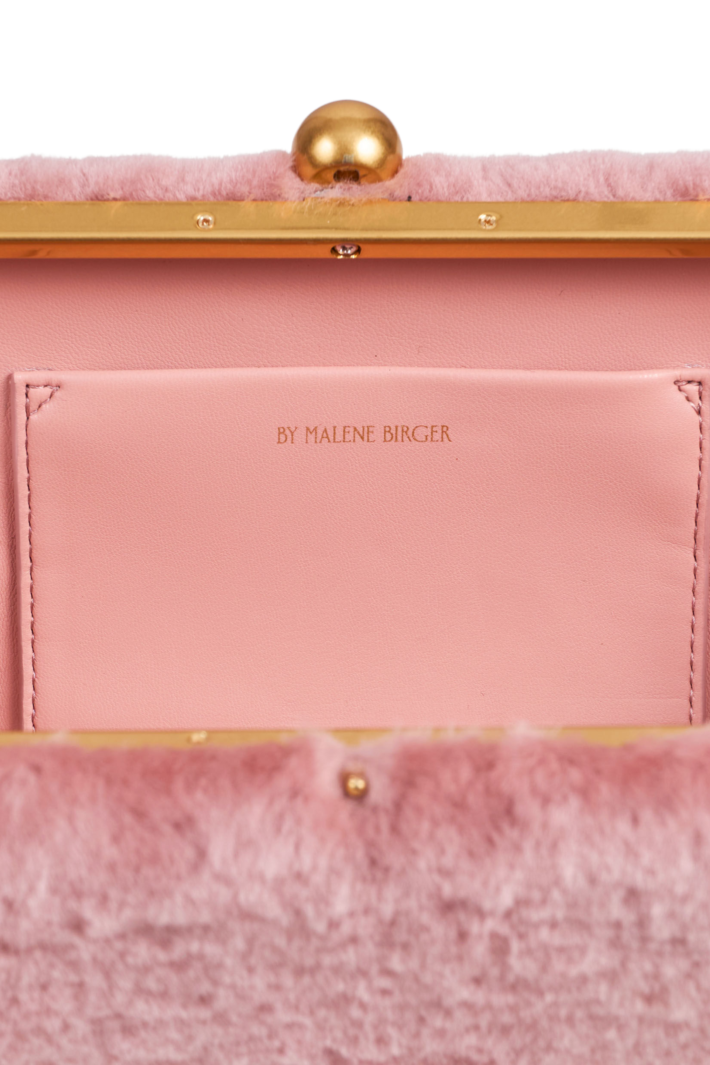 Ellon Shearling Clutch