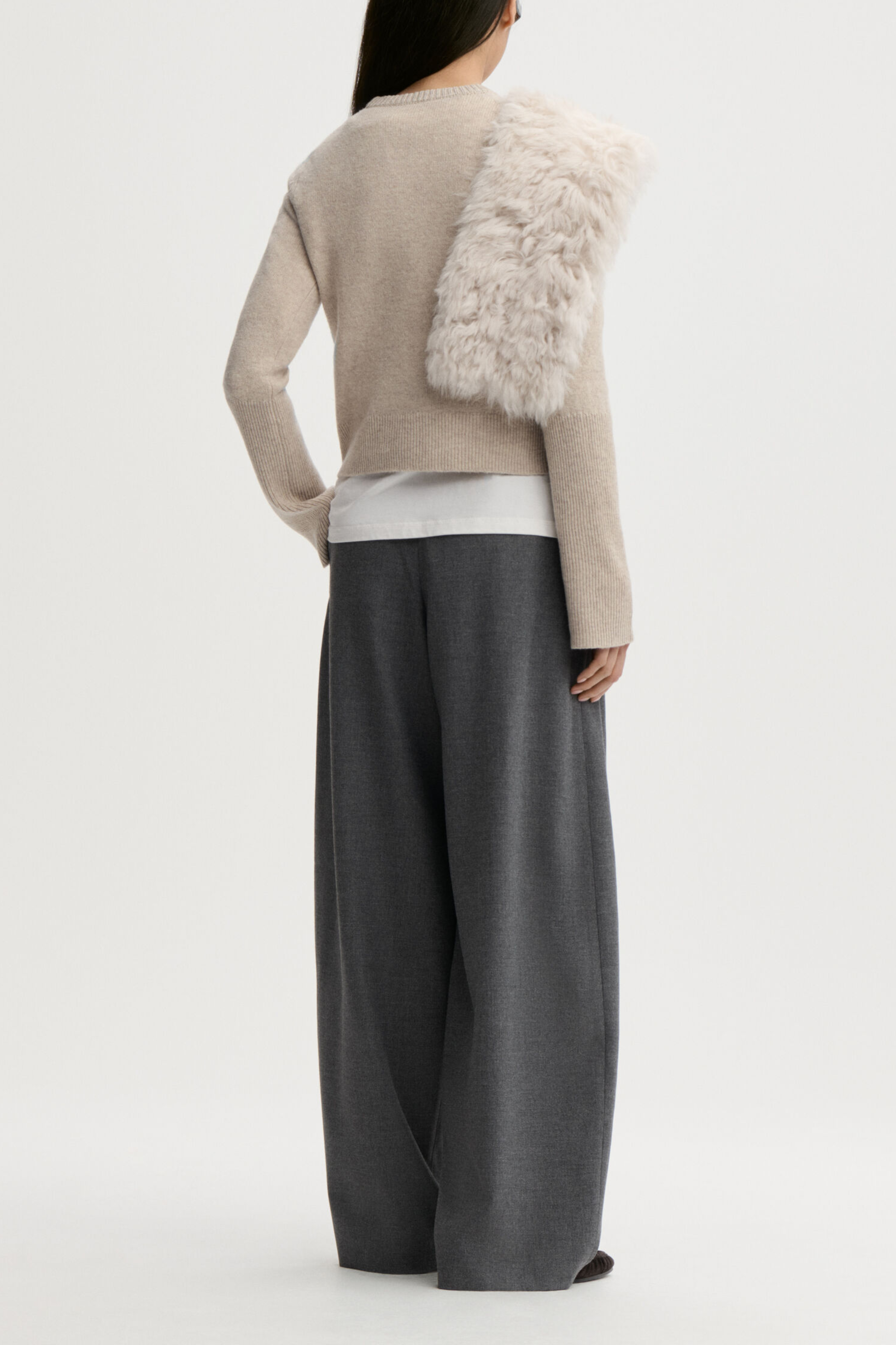 Hannah Sweater - Grey Brown