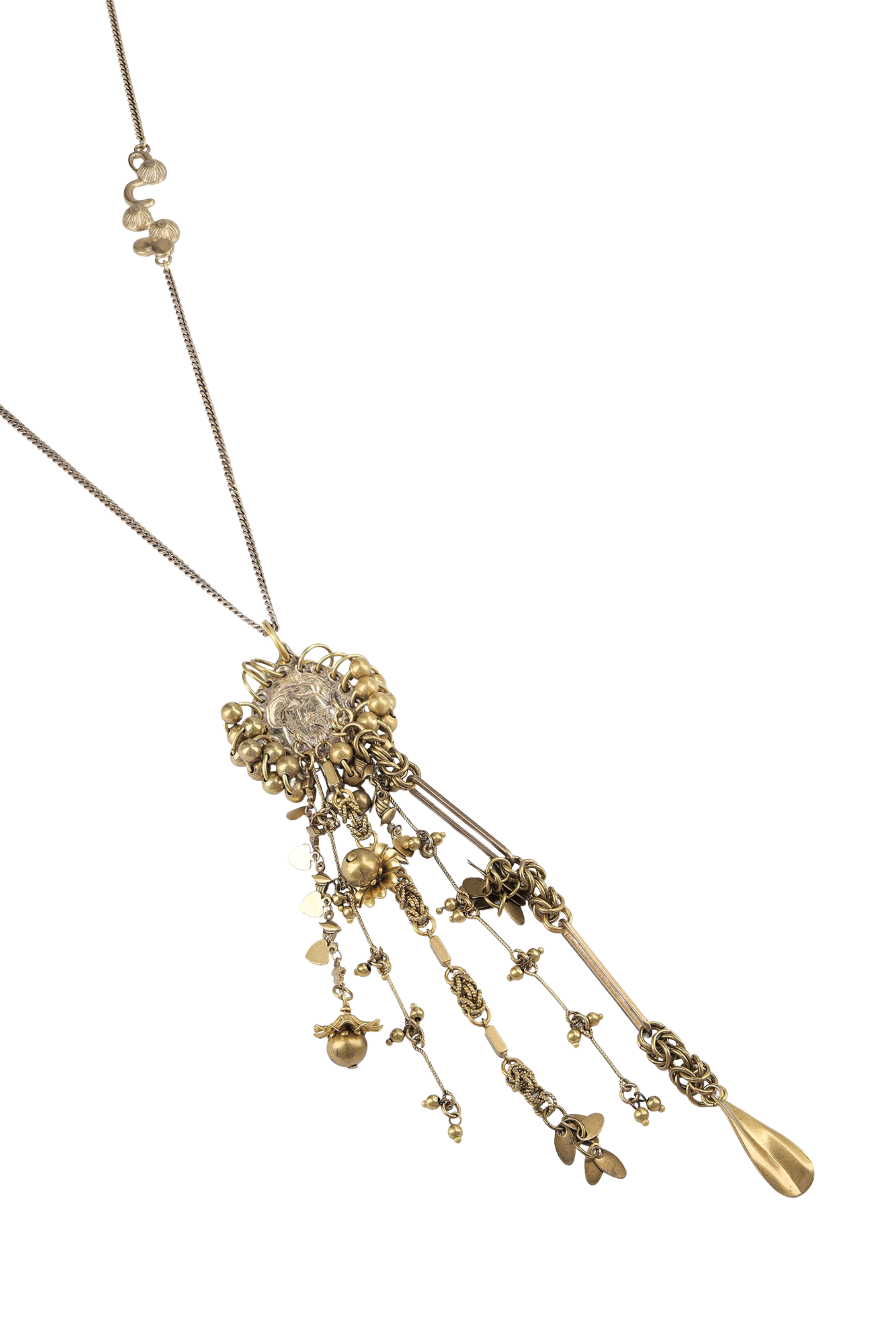 Long Cascade Necklace
