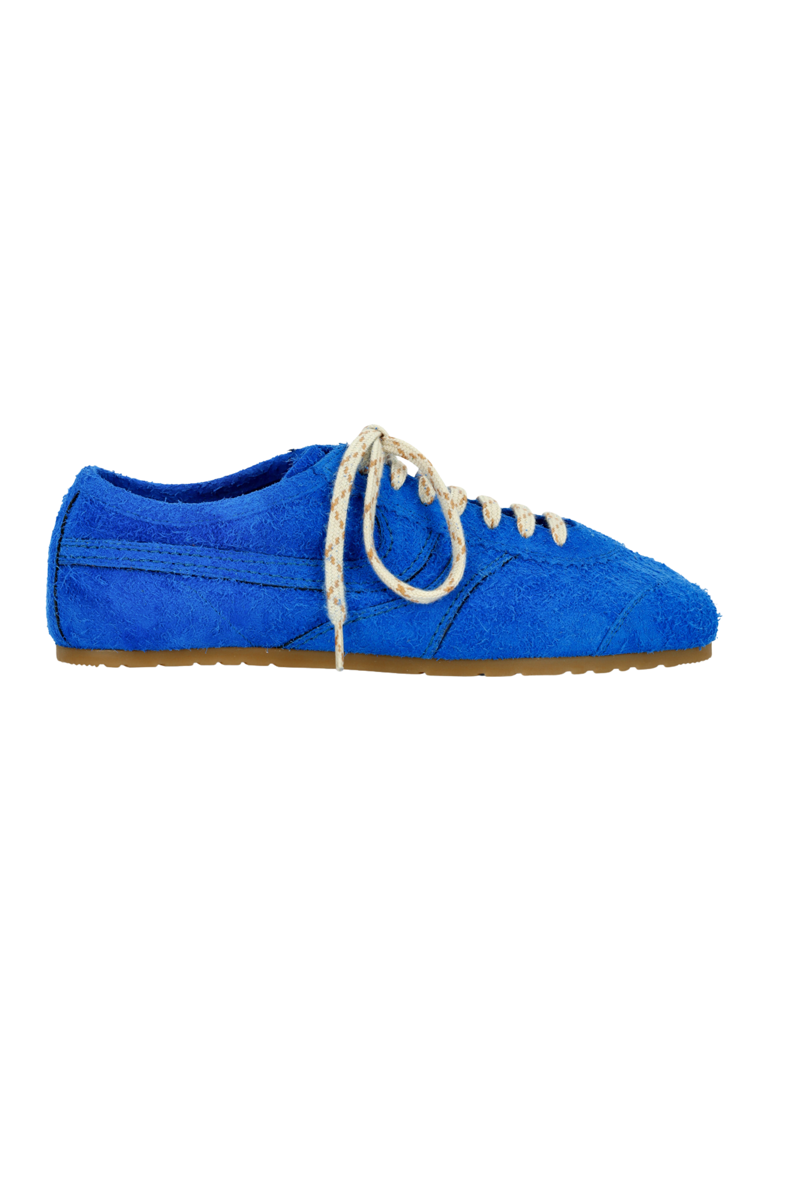 Suede Sneakers in Electric Blue