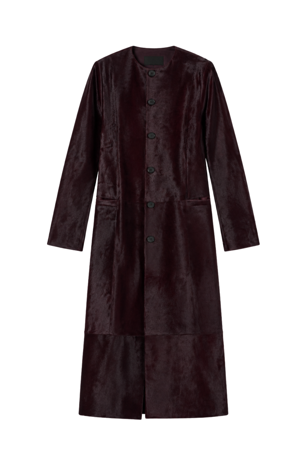 Bowie Collarless Coat