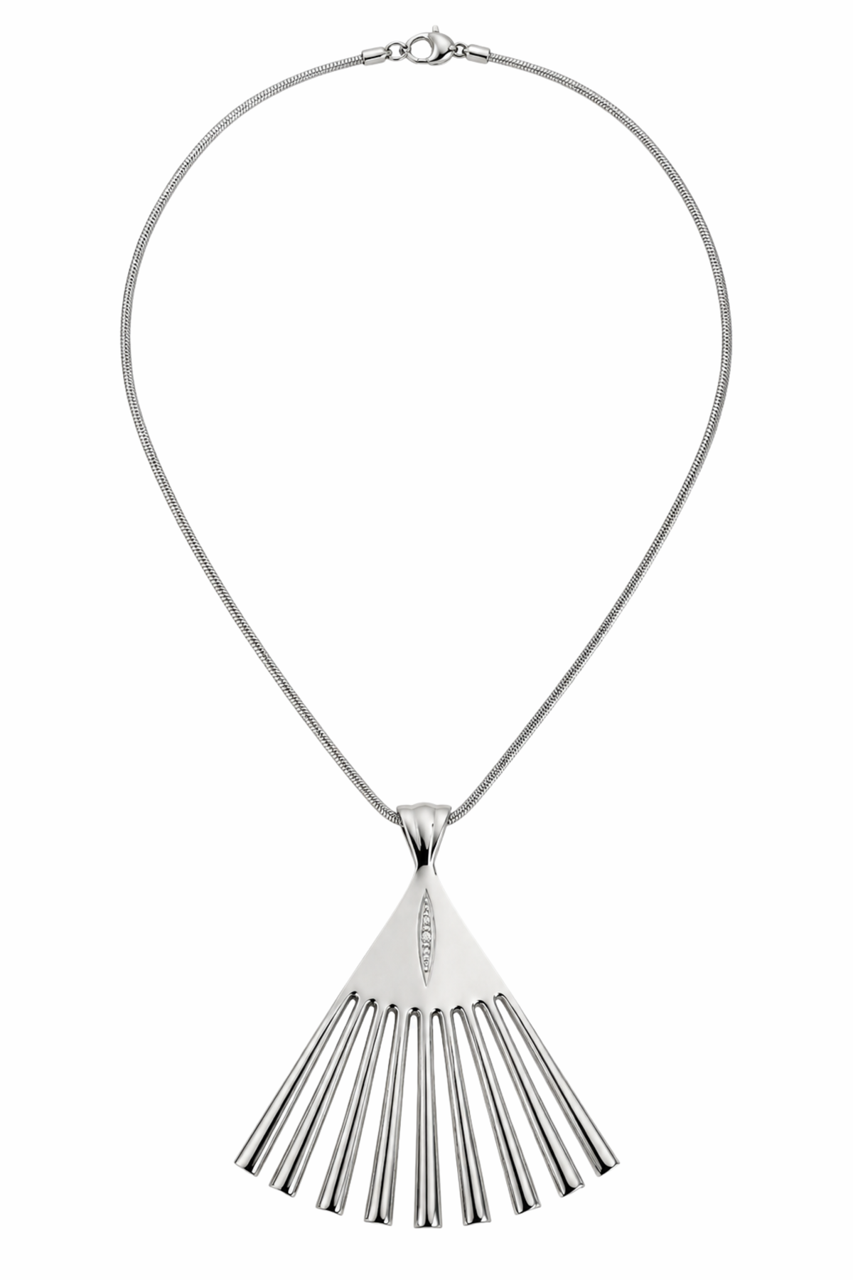 Petite Carolyn Fan Pendant