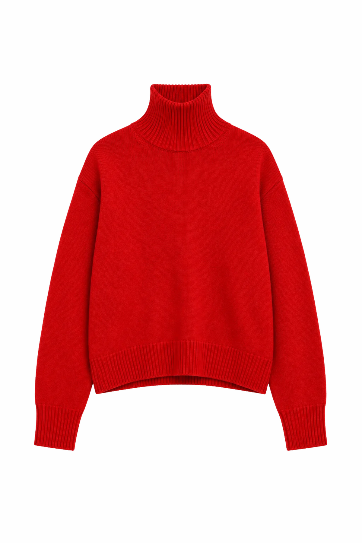 Junko Solid Turtleneck Sweater