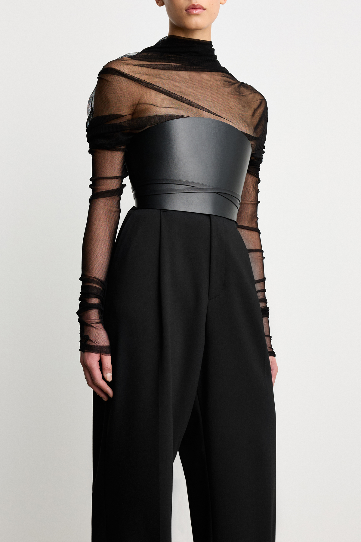 Undone Corset Leather
