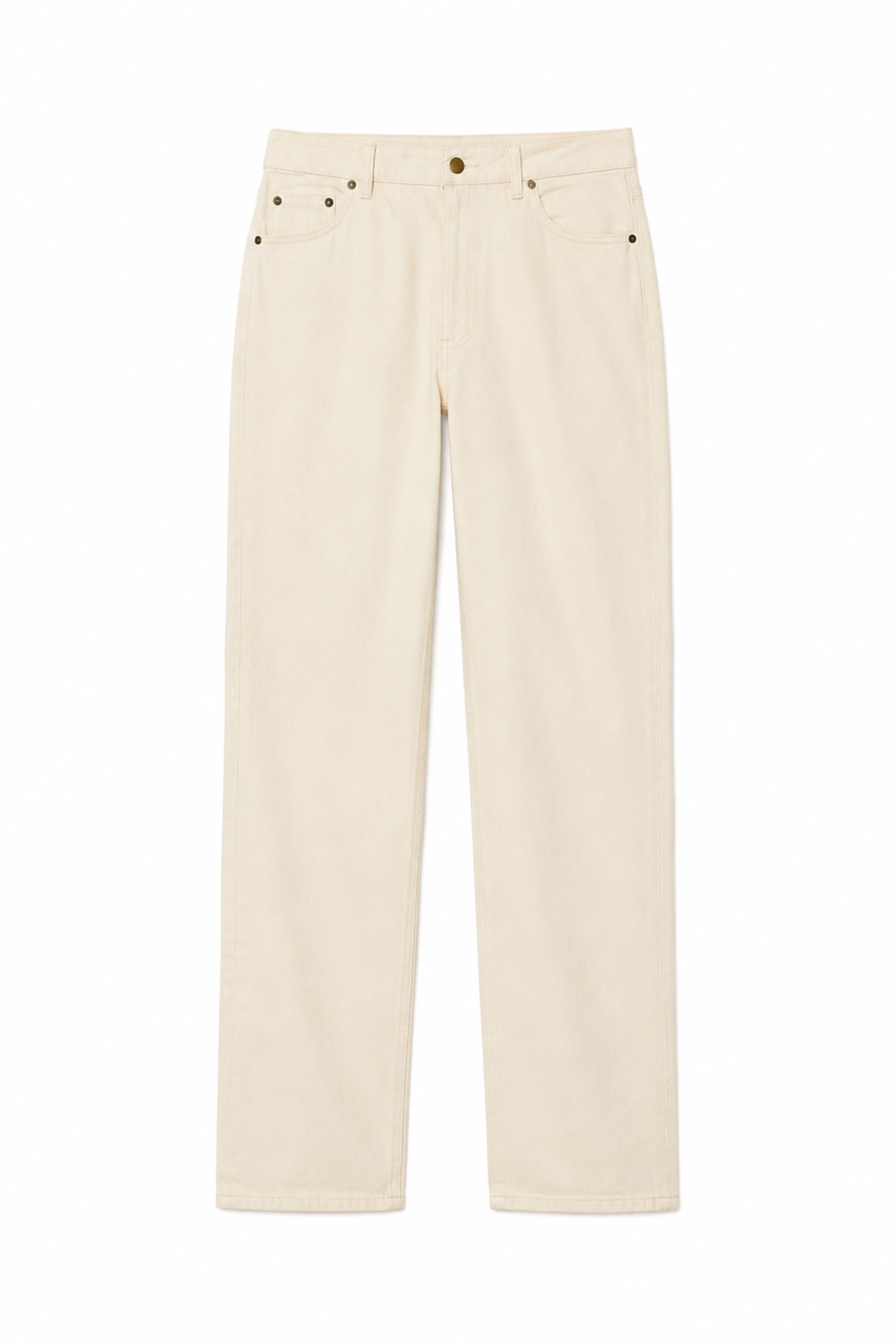Selvedge Denim 5 Pocket Alec Jean - Natural