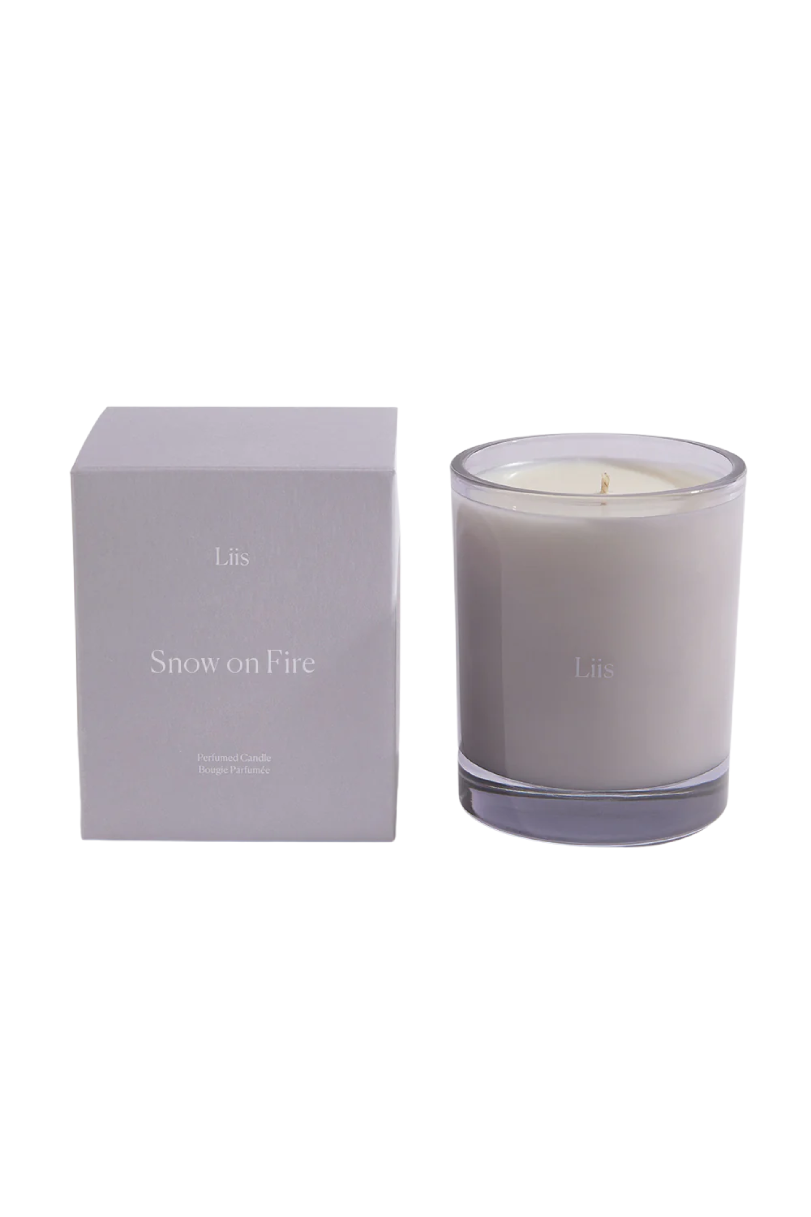 Snow on Fire Perfumed Candle