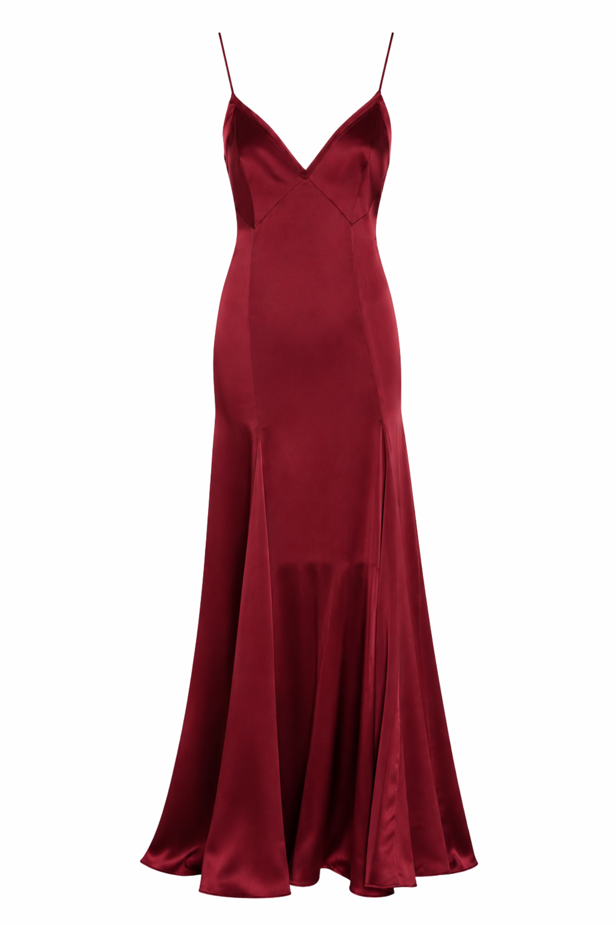 Simone Slip Dress - Bordeaux