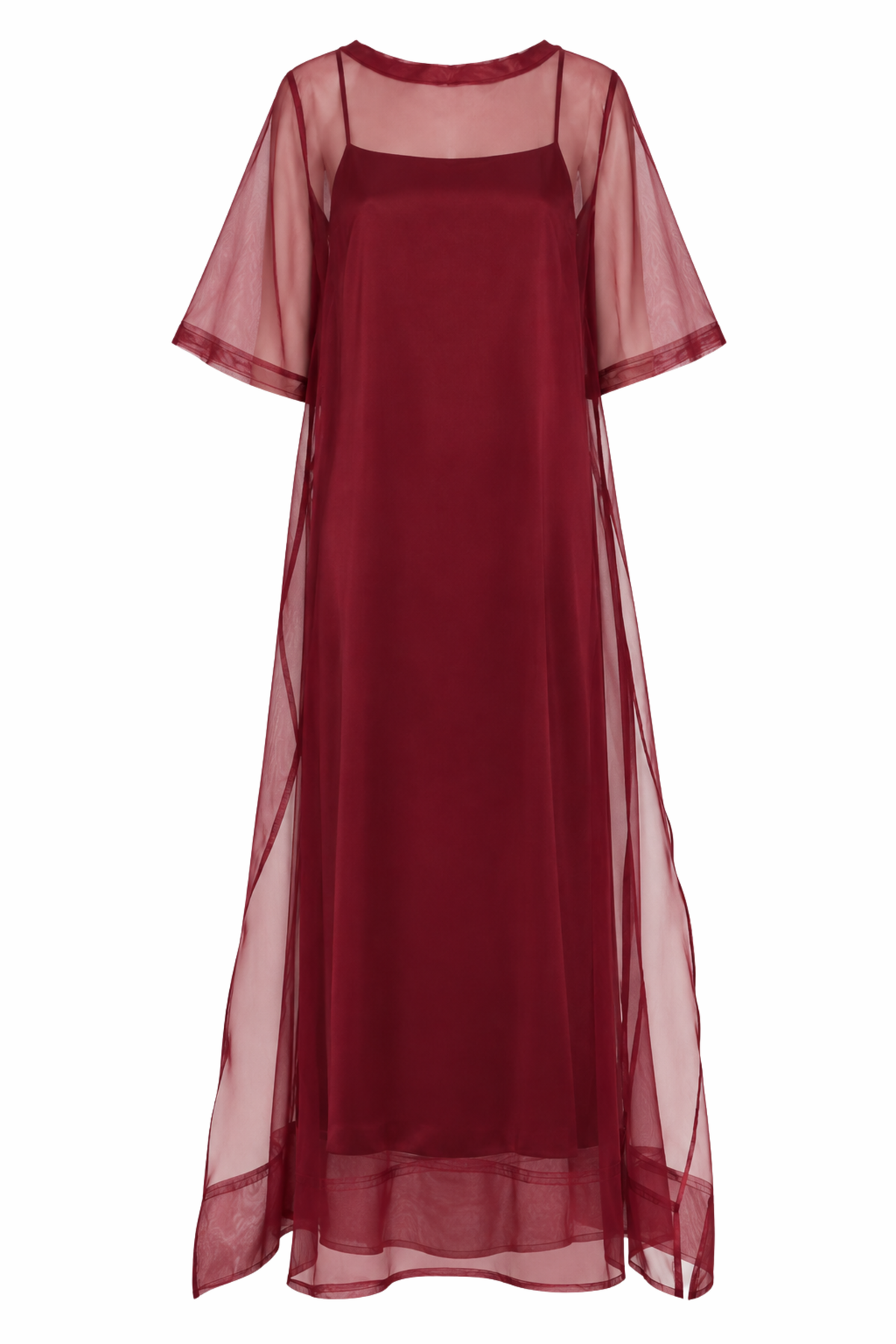 Thea Sheath Dress - Bordeaux
