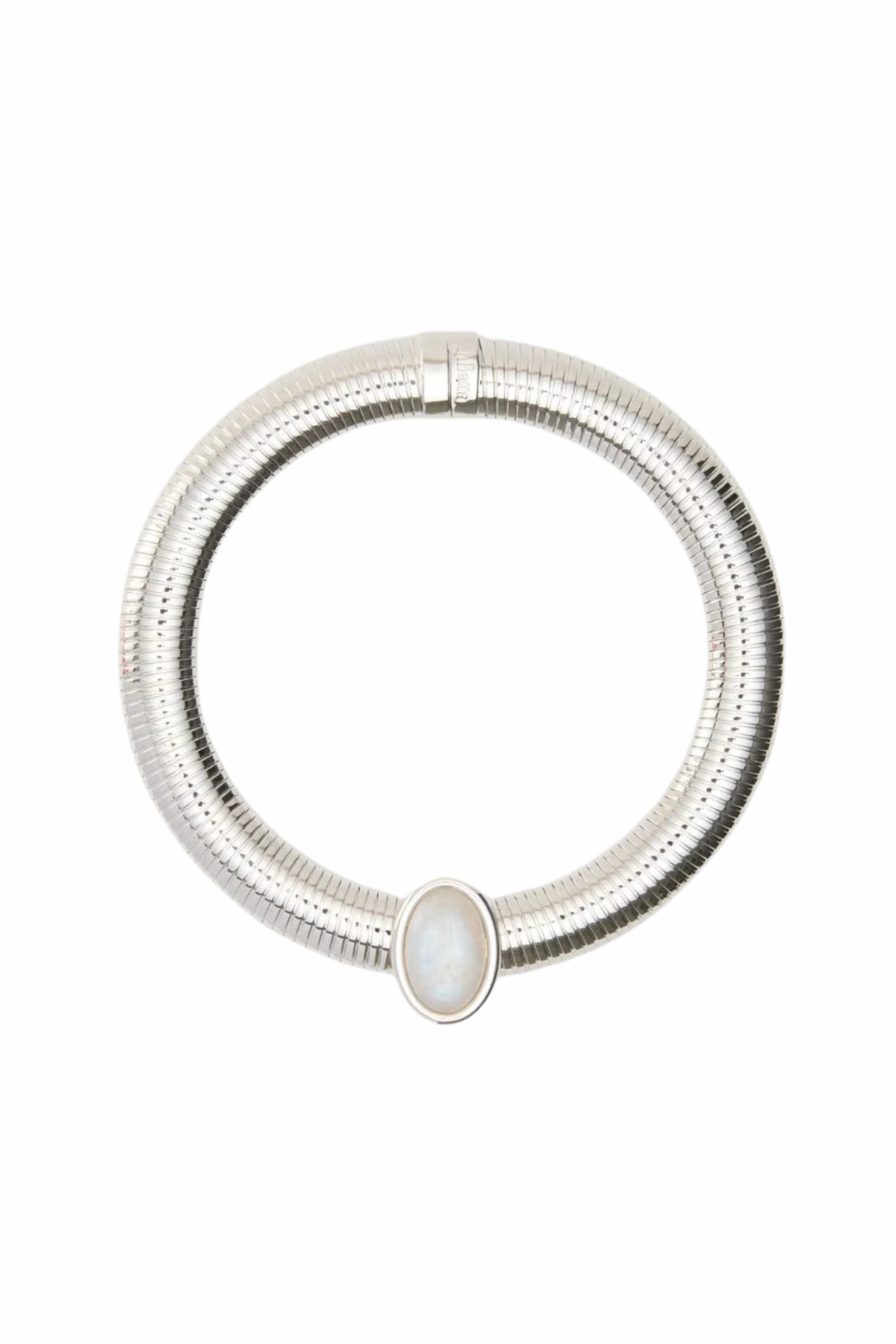 Opyum Necklace - Silver/White