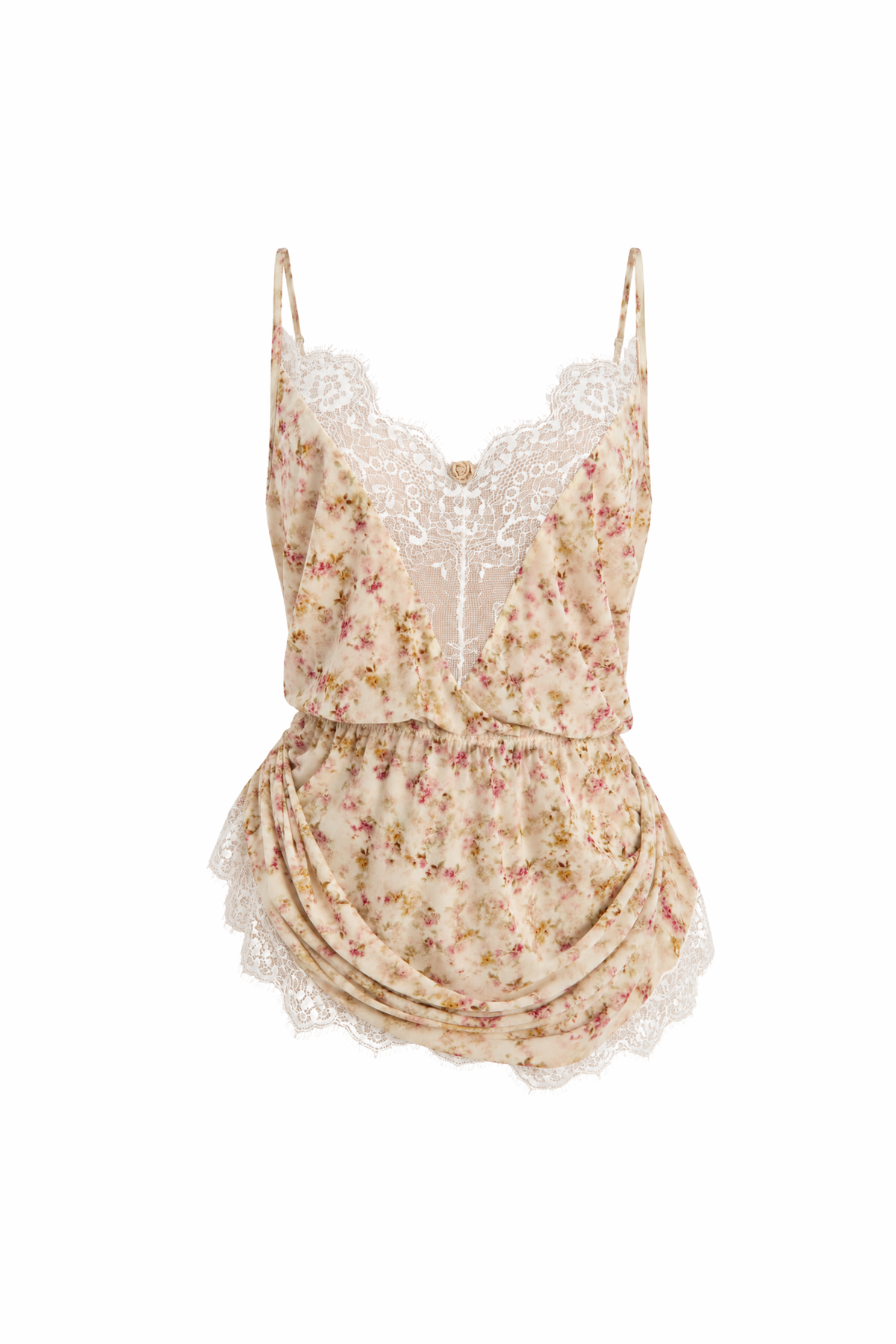 Printed Cami - Beige
