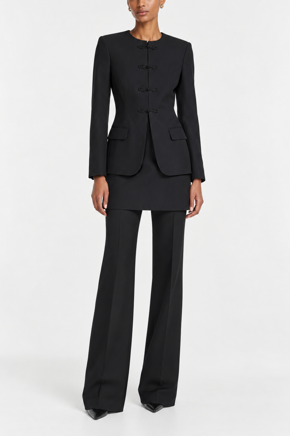 SUMMER WOOL COMBINATION TROUSER