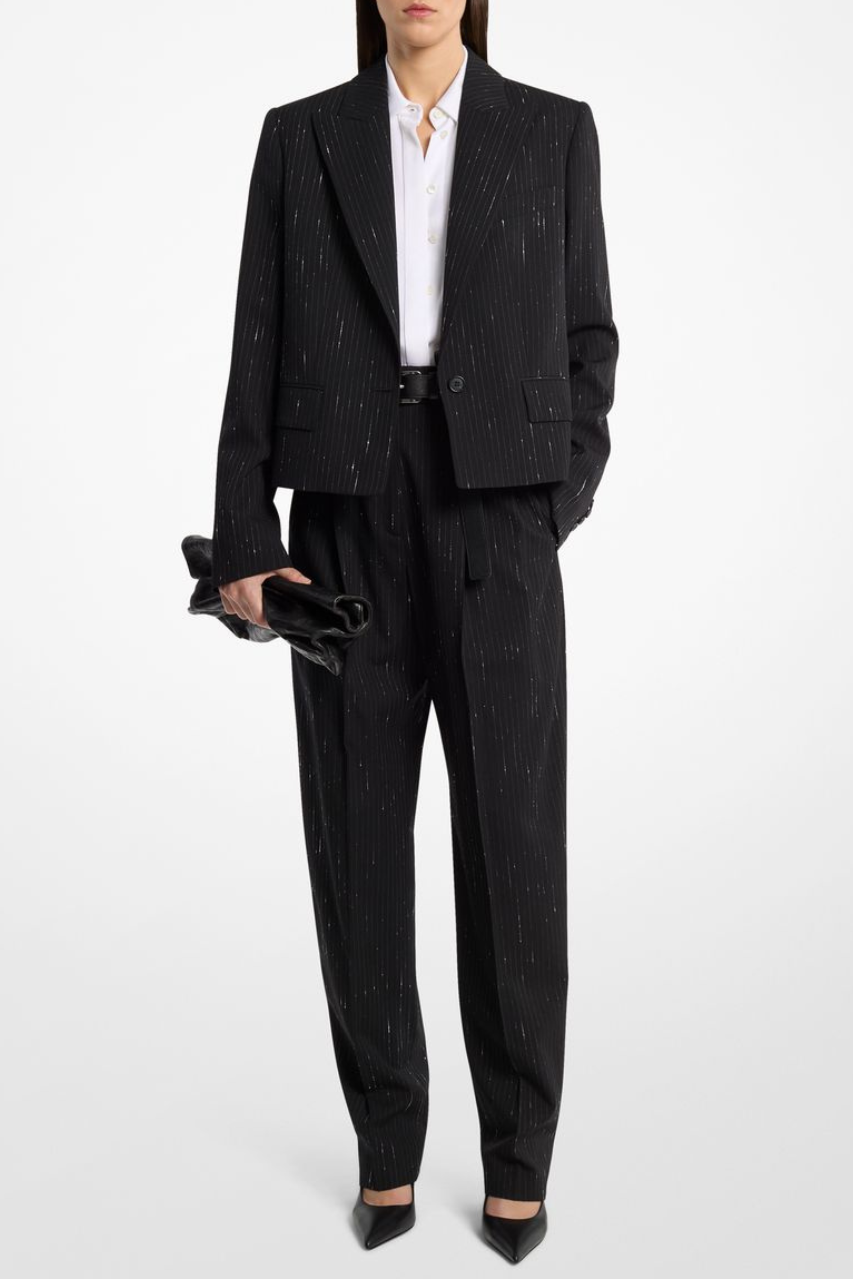 One Button Spencer Blazer
