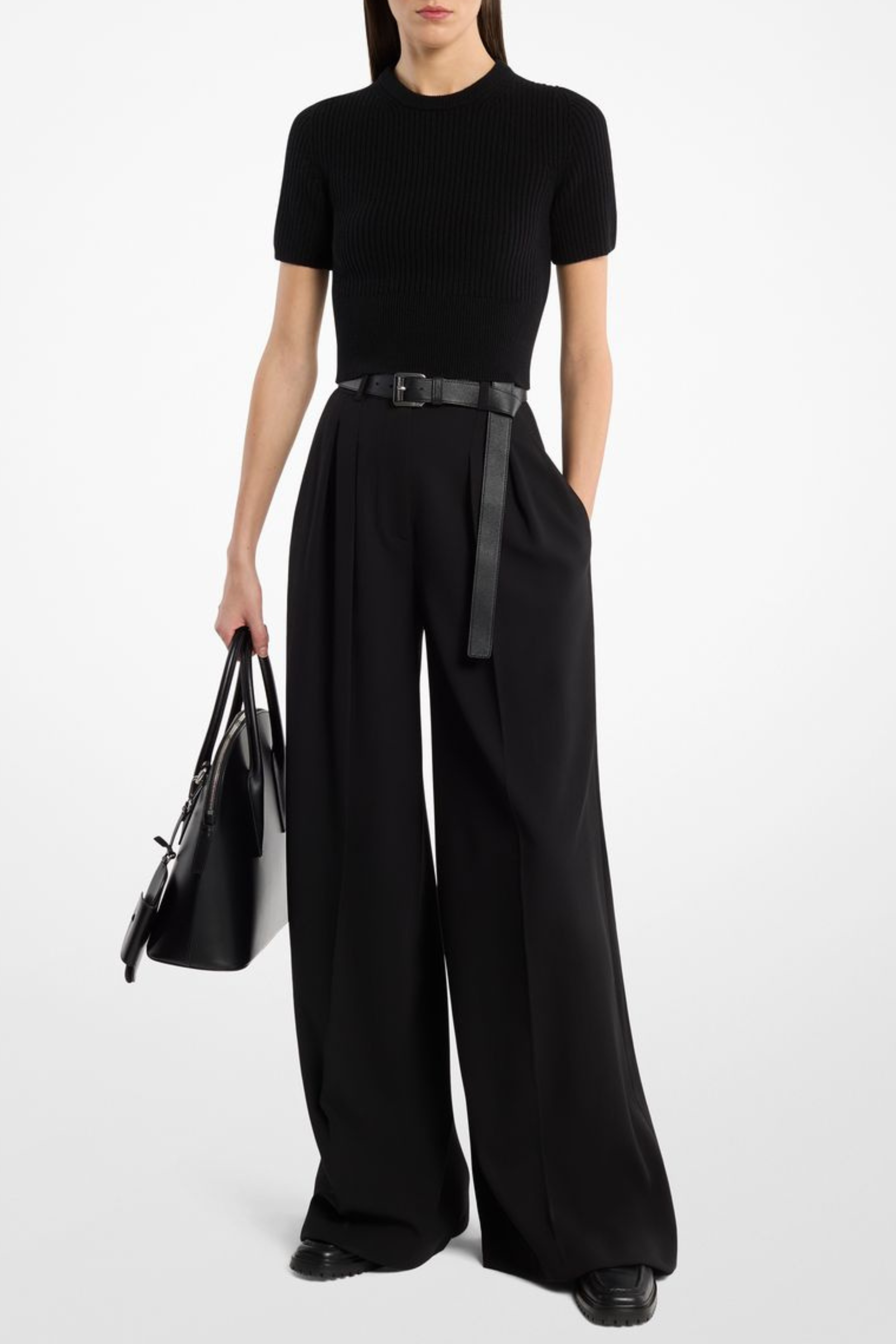 High Waist Shannon Wide Leg Trouser