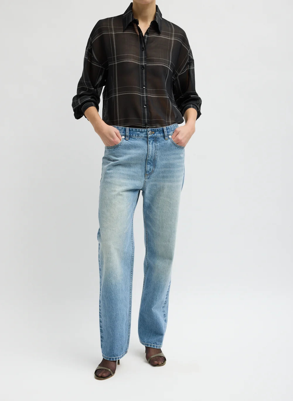 Selvedge Denim 5 Pocket Alec Jean - Classic Wash