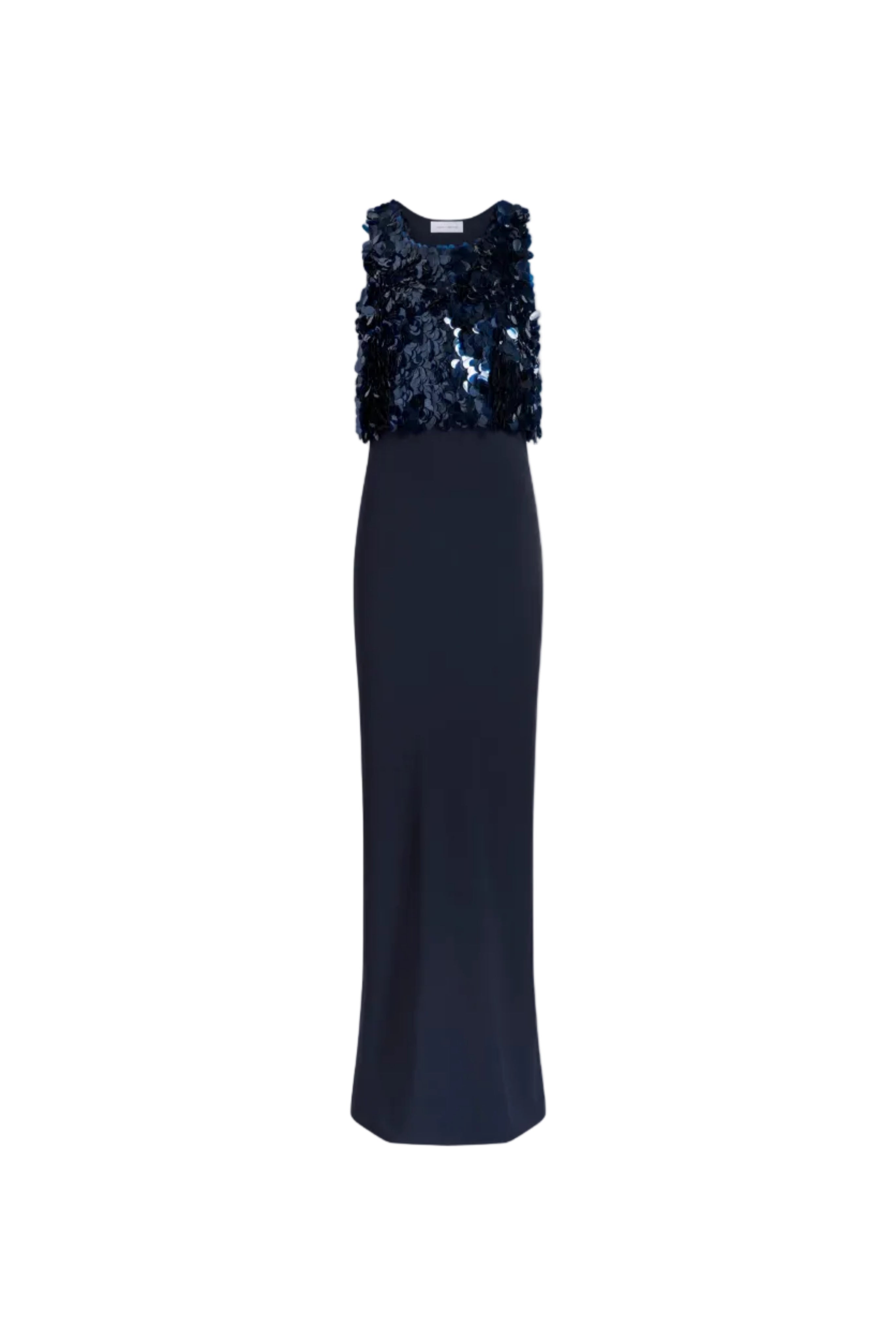 Bias Dress with Paillette Bodice