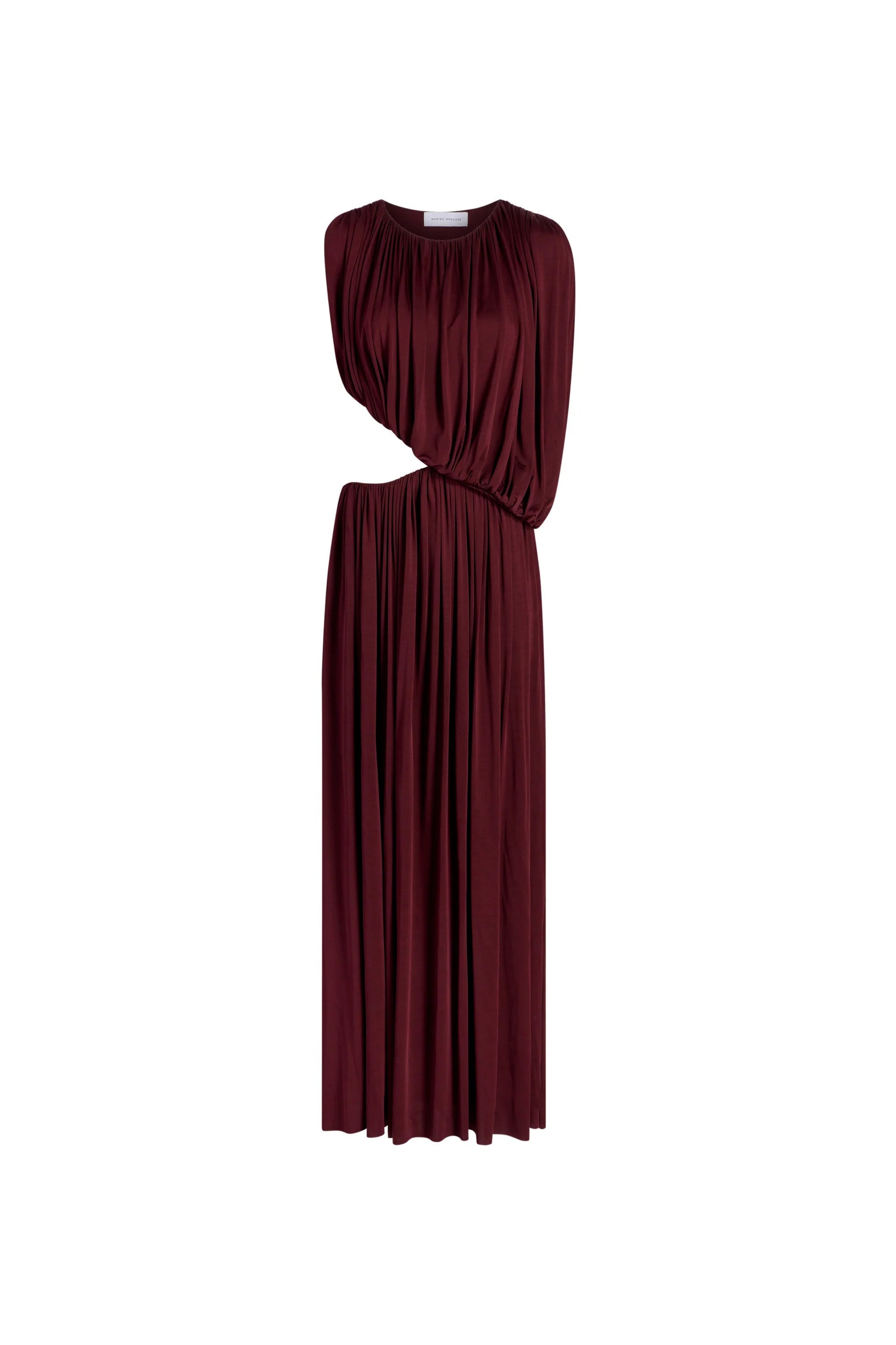 Gathered Draped Dress
