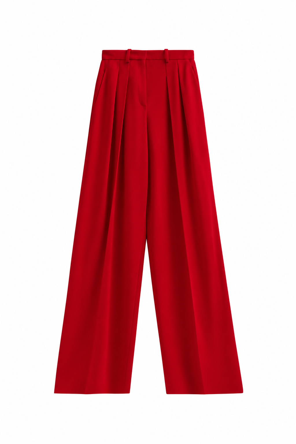 Pleated Slouch Trouser