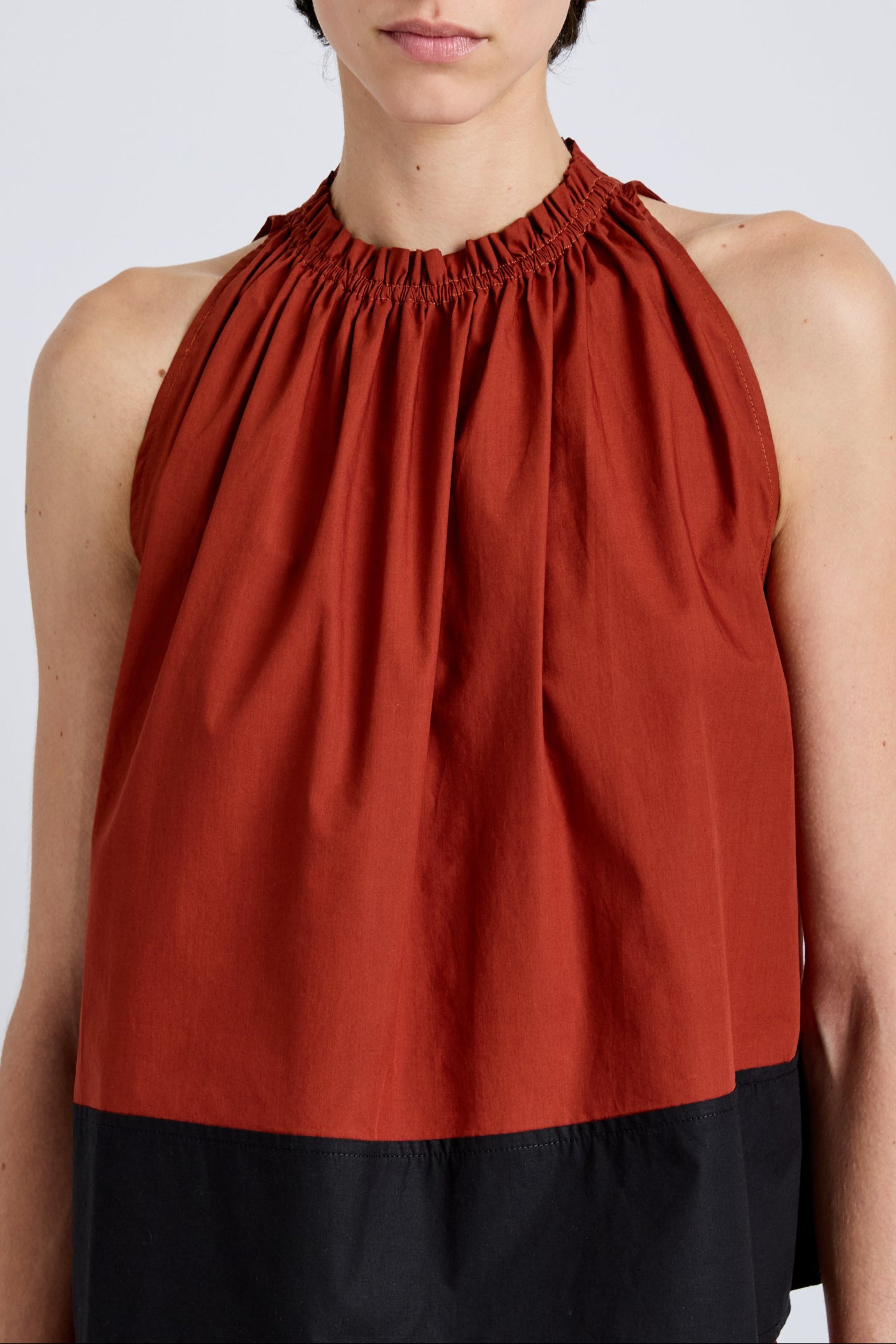 Esme Top in Poplin