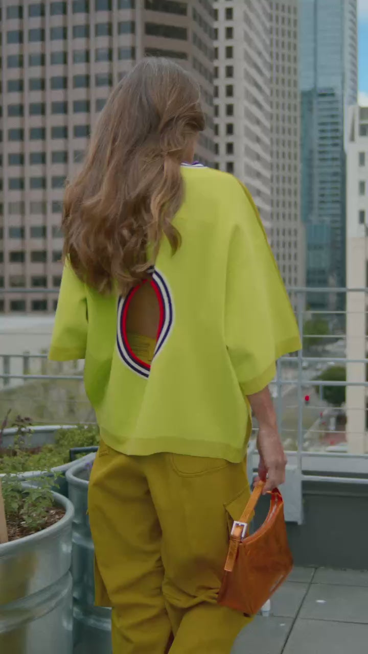 Hole Punch Knit Tee