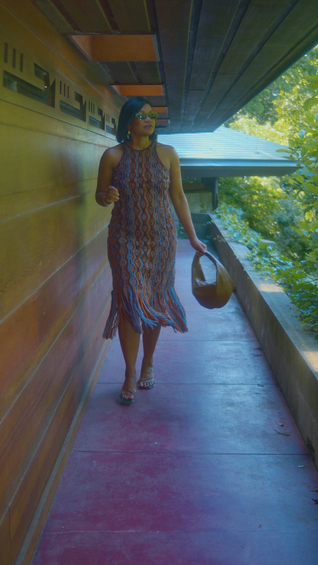 Drew Macrame Dress