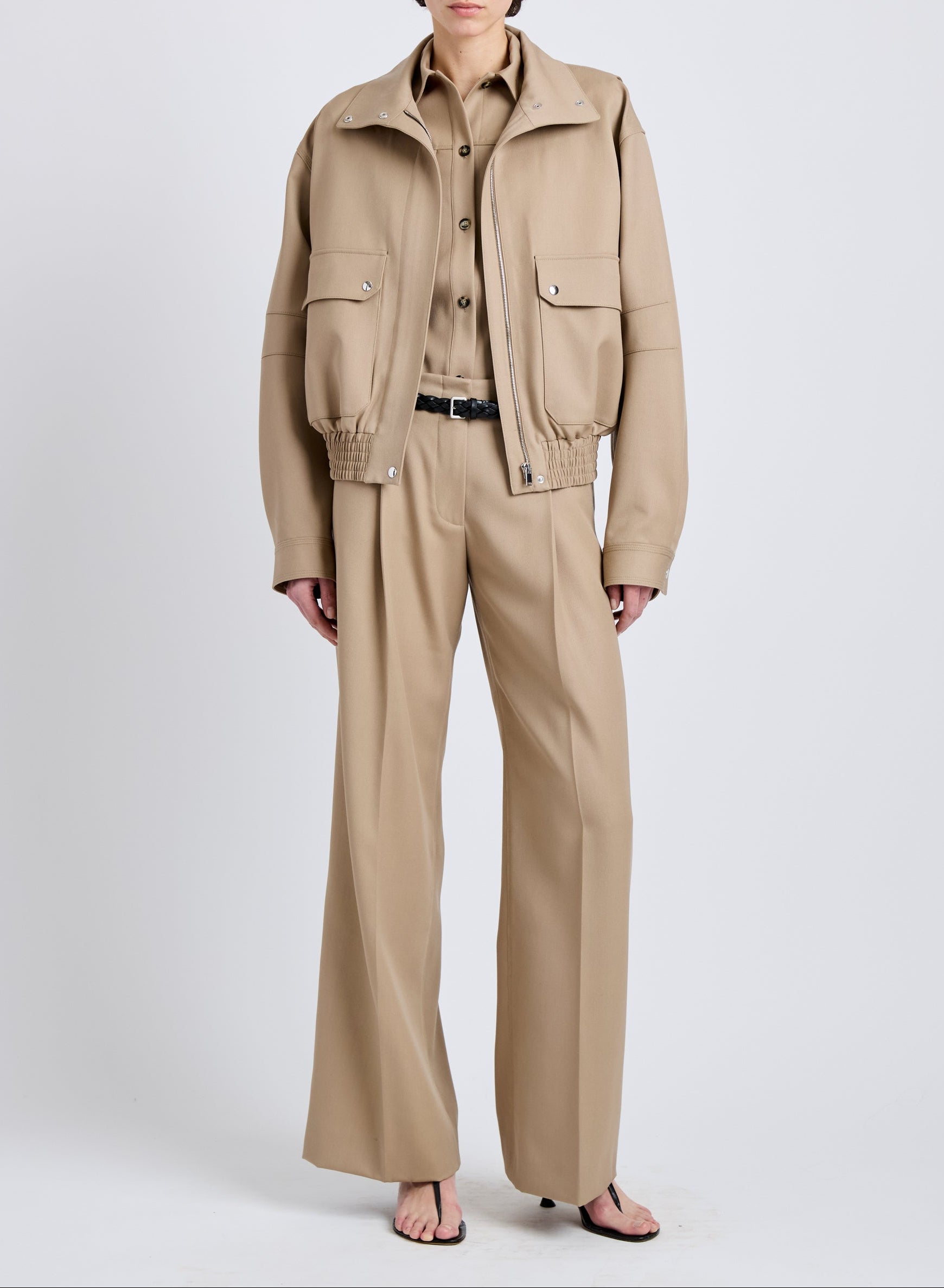 Aviva Jacket in Wool Gabardine